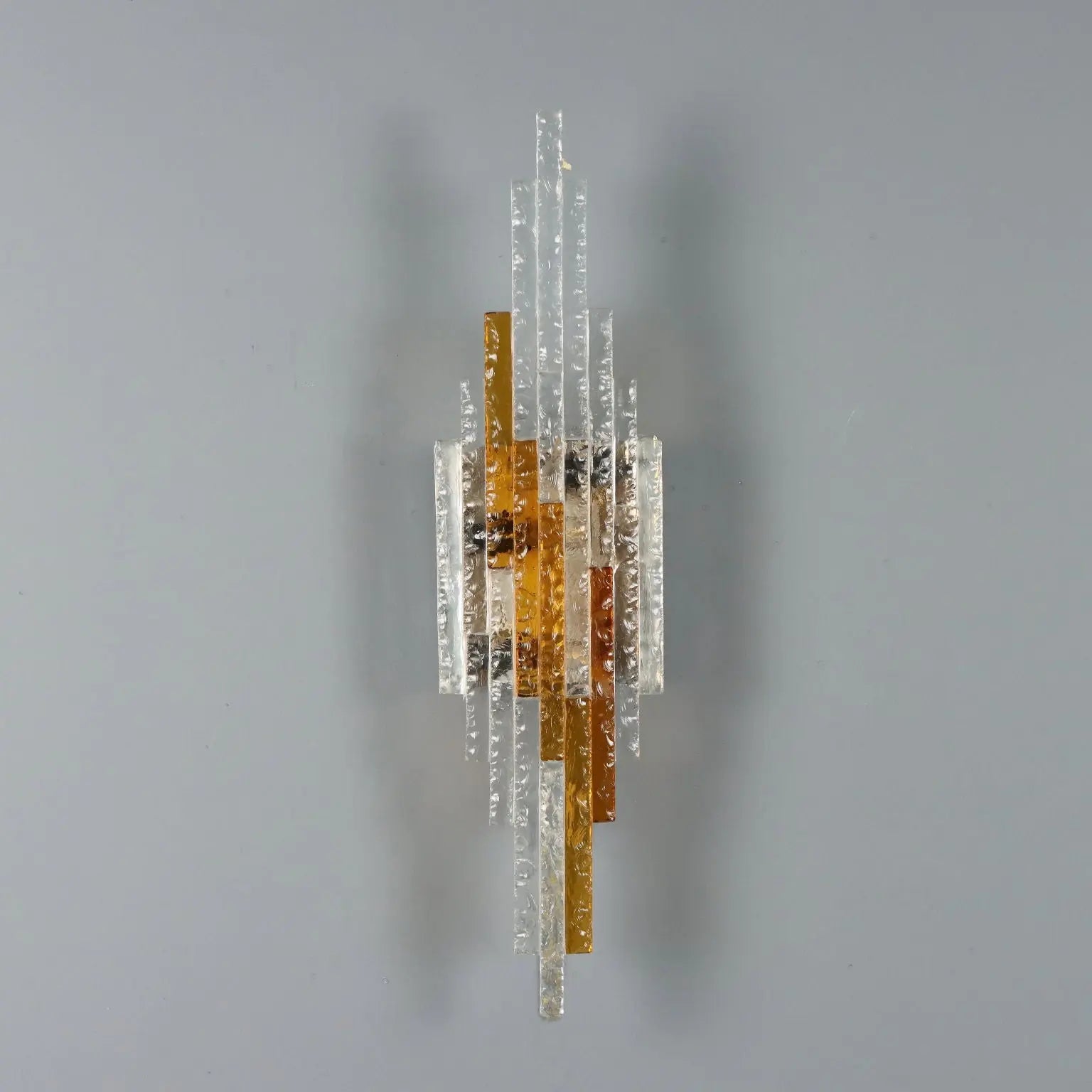 1970s Brutalist Wall Sconce by Albano Poli