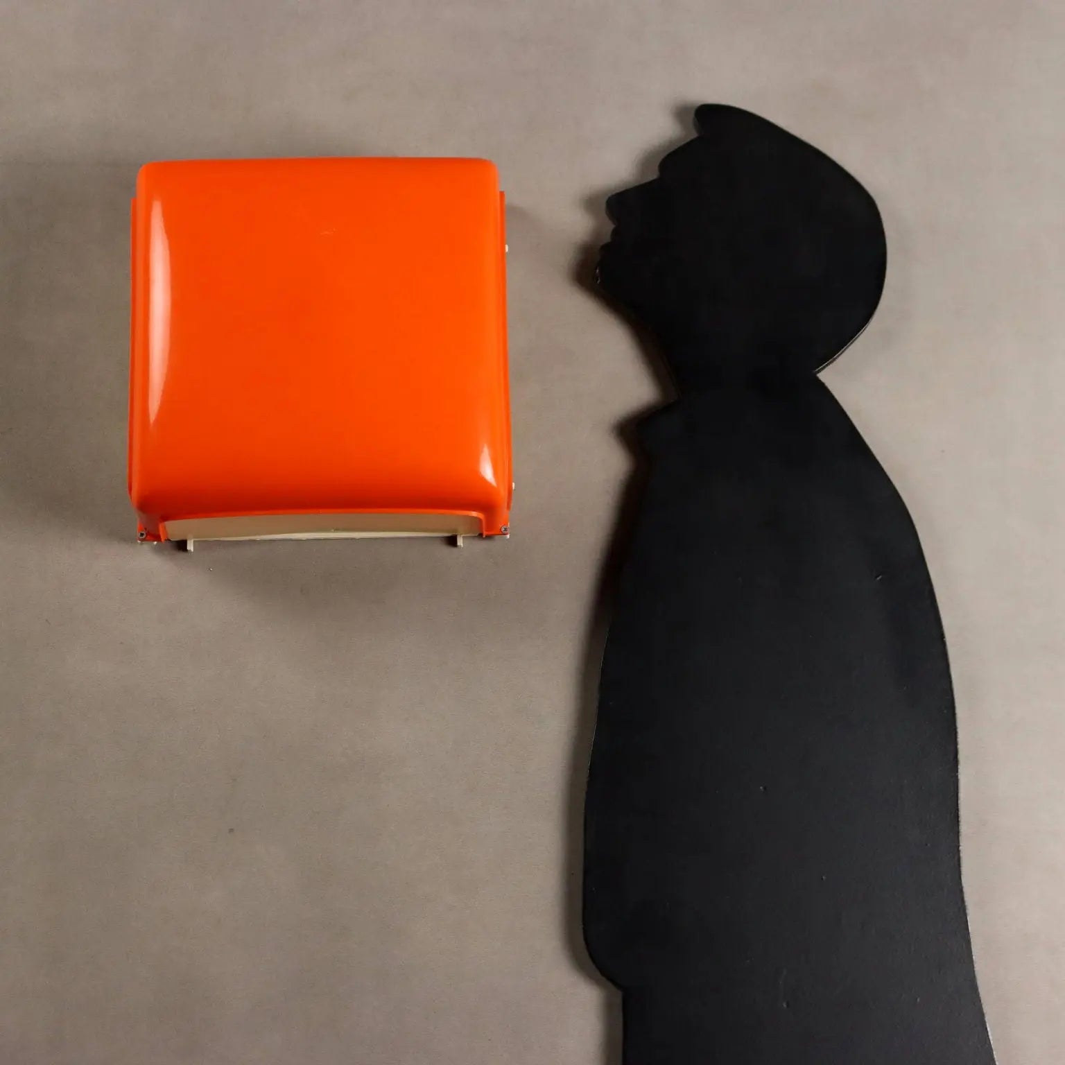 Artemide Cnosso Lamp Coloured Plastic Design Italy 1960s-70s