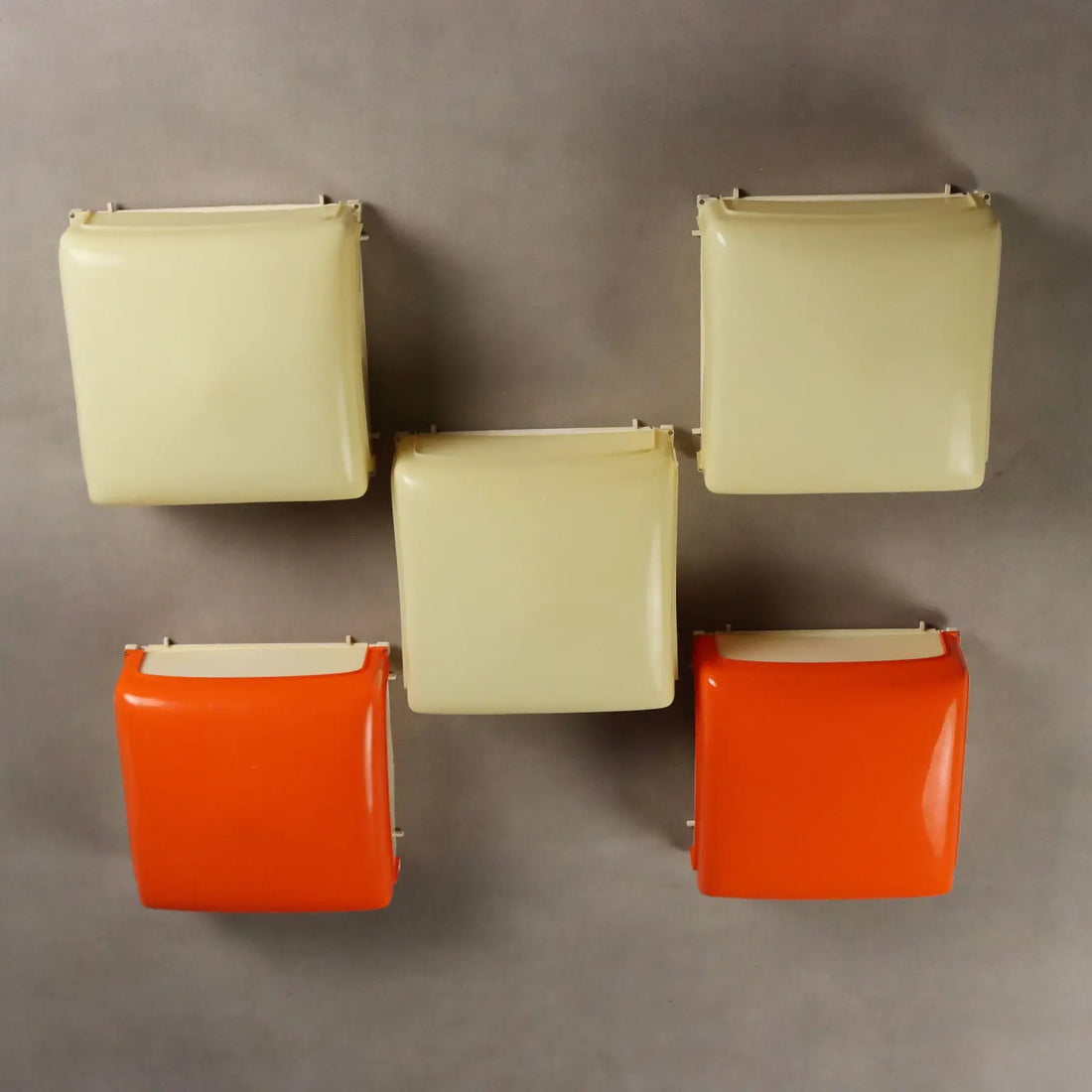 Artemide Cnosso Lamp Coloured Plastic Design Italy 1960s-70s