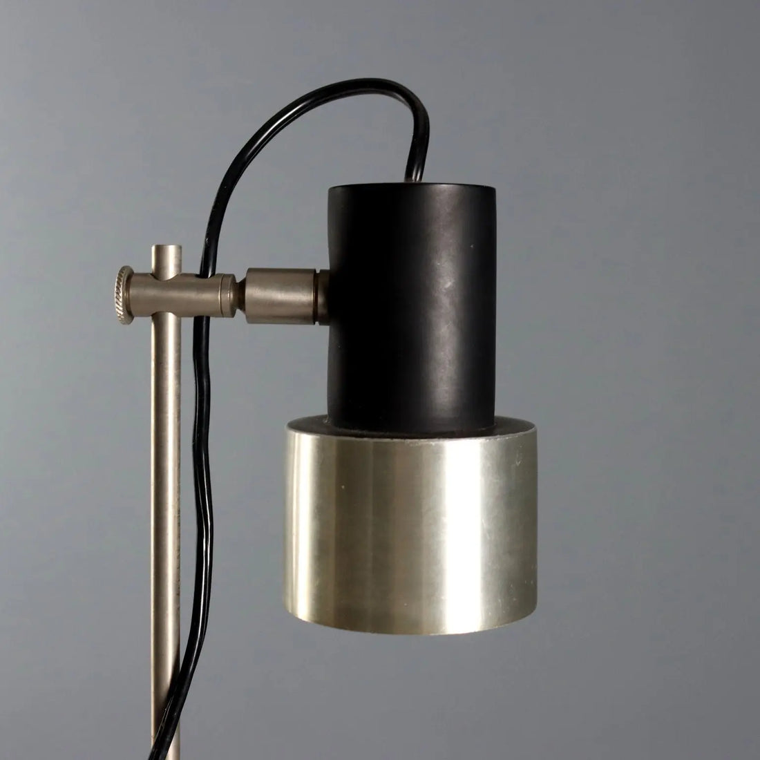 Vintage Stilux Table Lamp Metal Aluminium Design 1960s