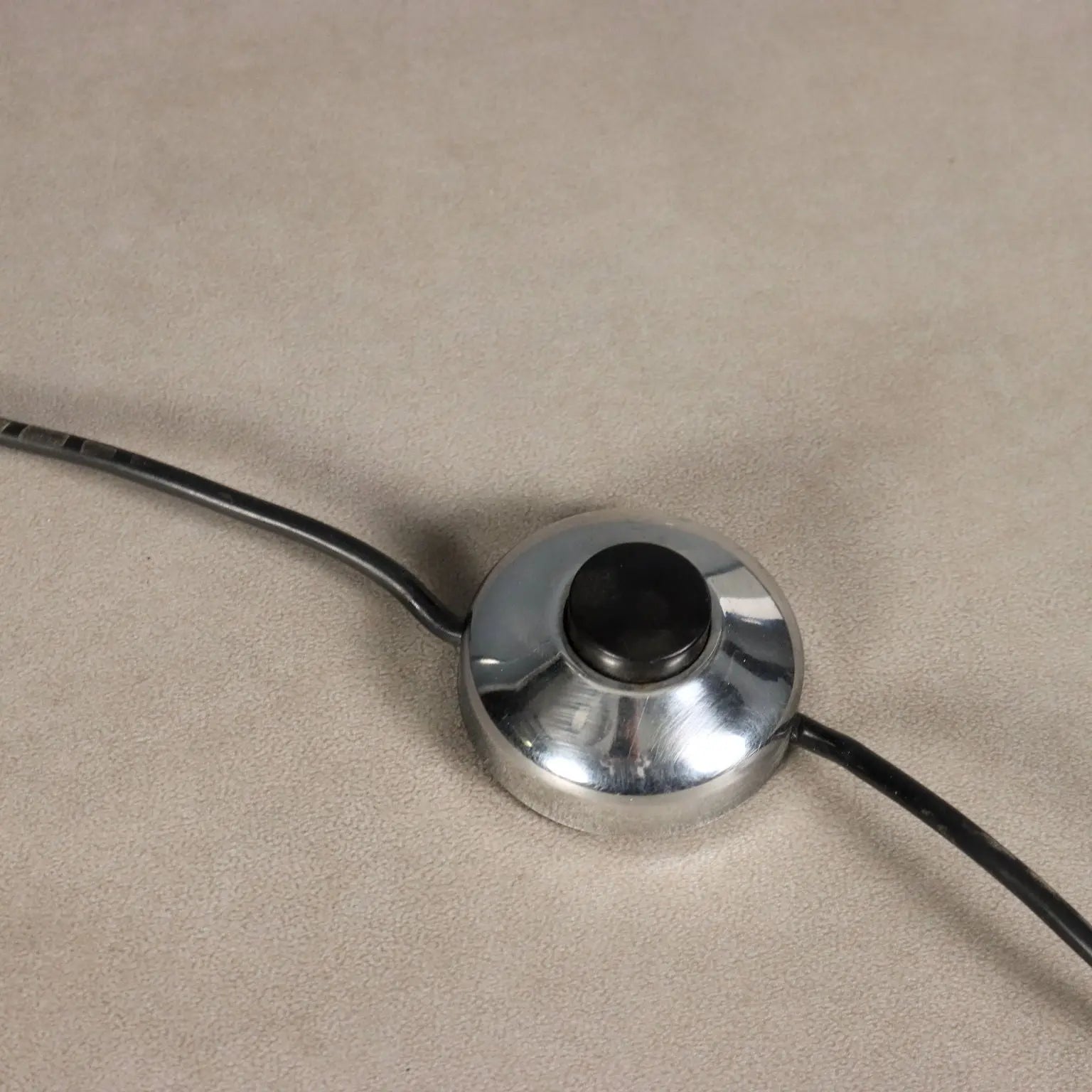 Vintage Floor Lamp Lacquered Metal Design Italy 1970s