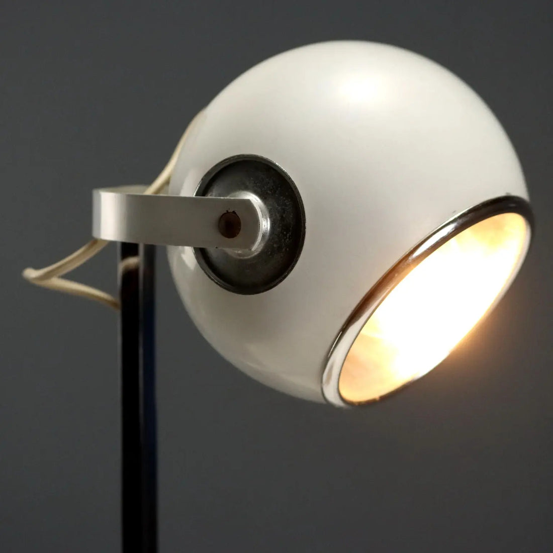 Vintage Stilnovo Floor Lamp Aluminium Metal Design 60s-70s
