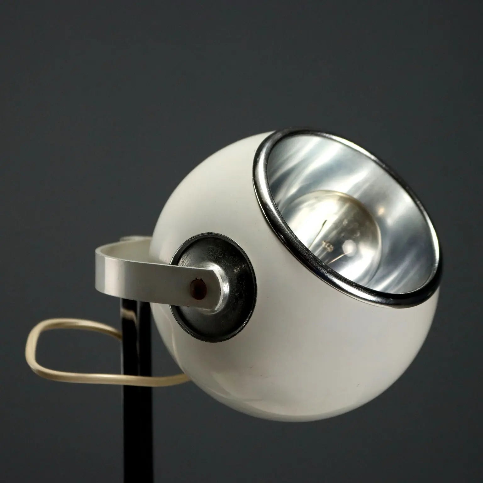 Vintage Stilnovo Floor Lamp Aluminium Metal Design 60s-70s