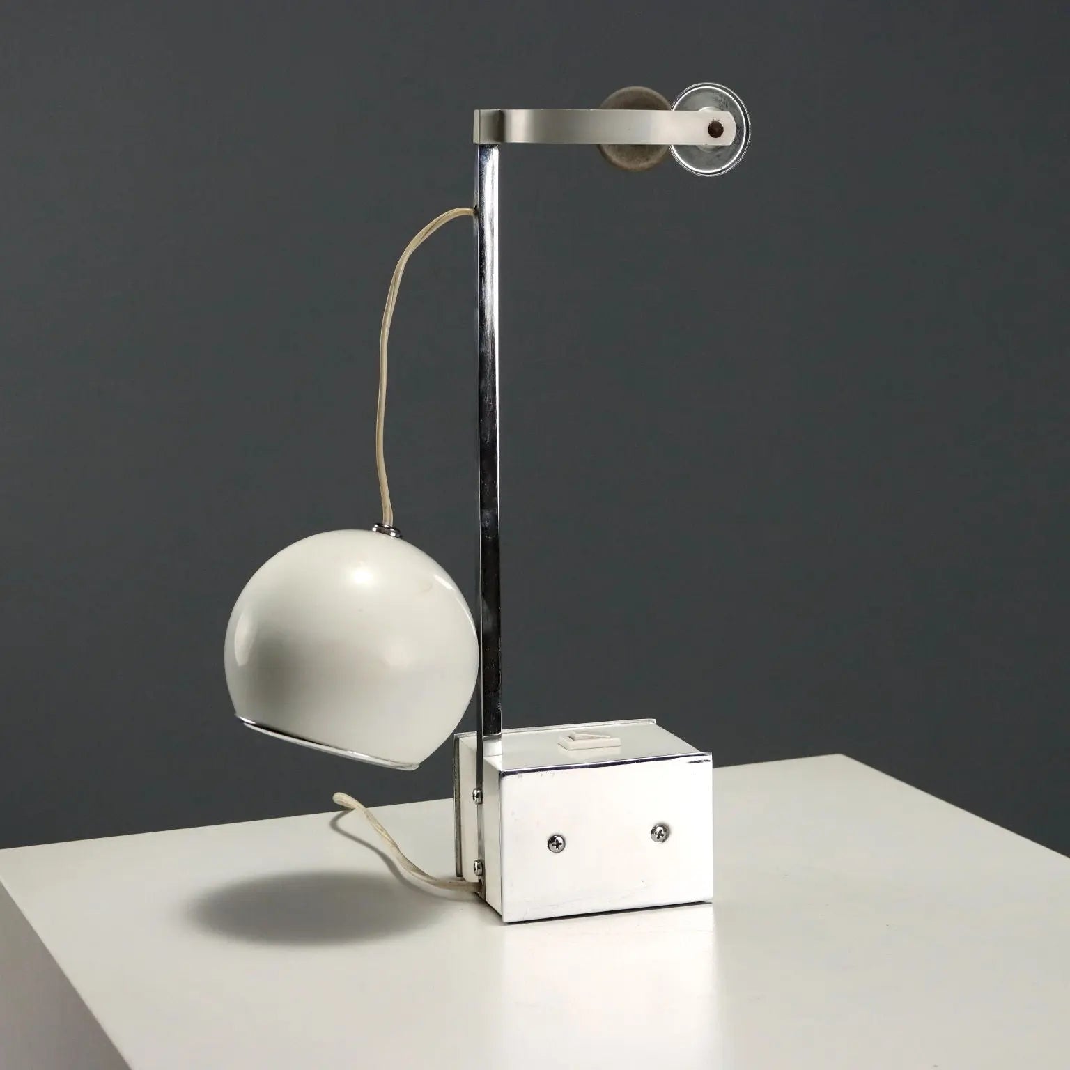 Vintage Stilnovo Floor Lamp Aluminium Metal Design 60s-70s