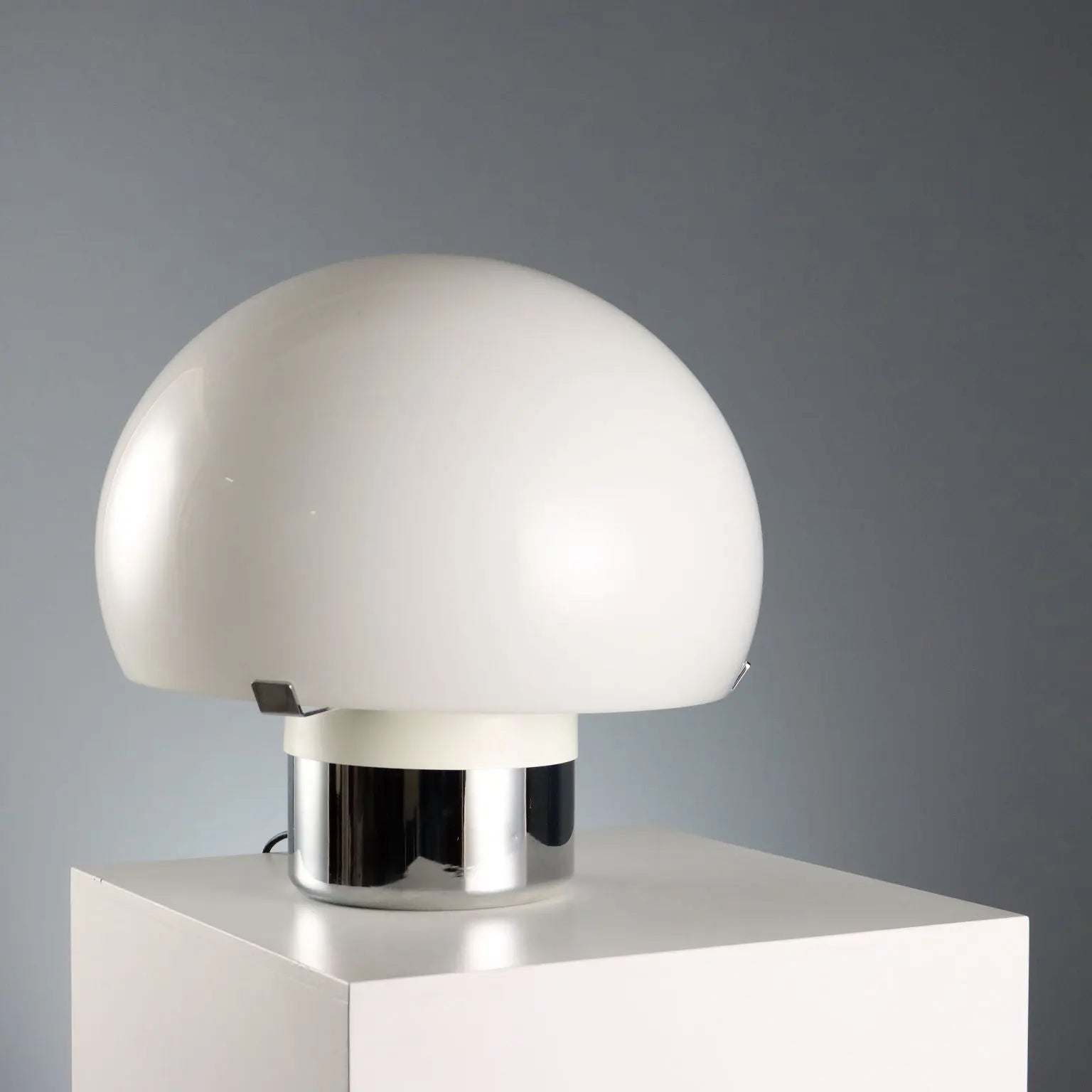 Vintage Lamp Mushroom-Shaped Plastic Design 1970s