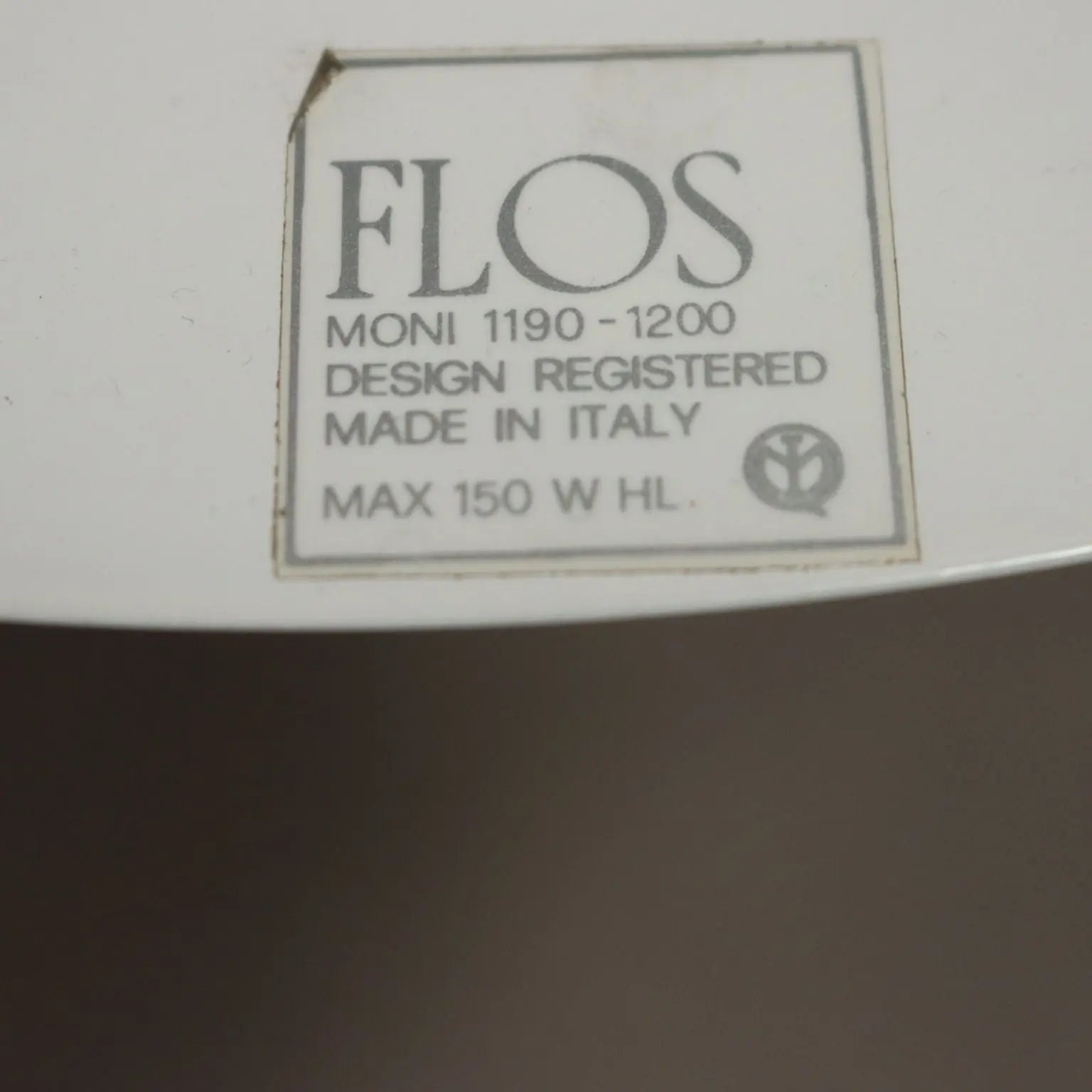 Flos Moni 1190-1200 Lamp Vintage Design Achille Castiglioni