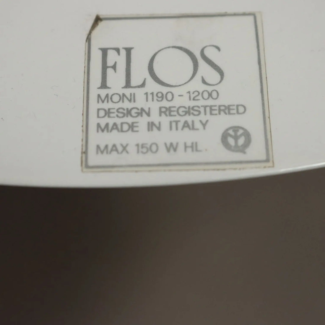 Flos Moni 1190-1200 Lamp Vintage Design Achille Castiglioni