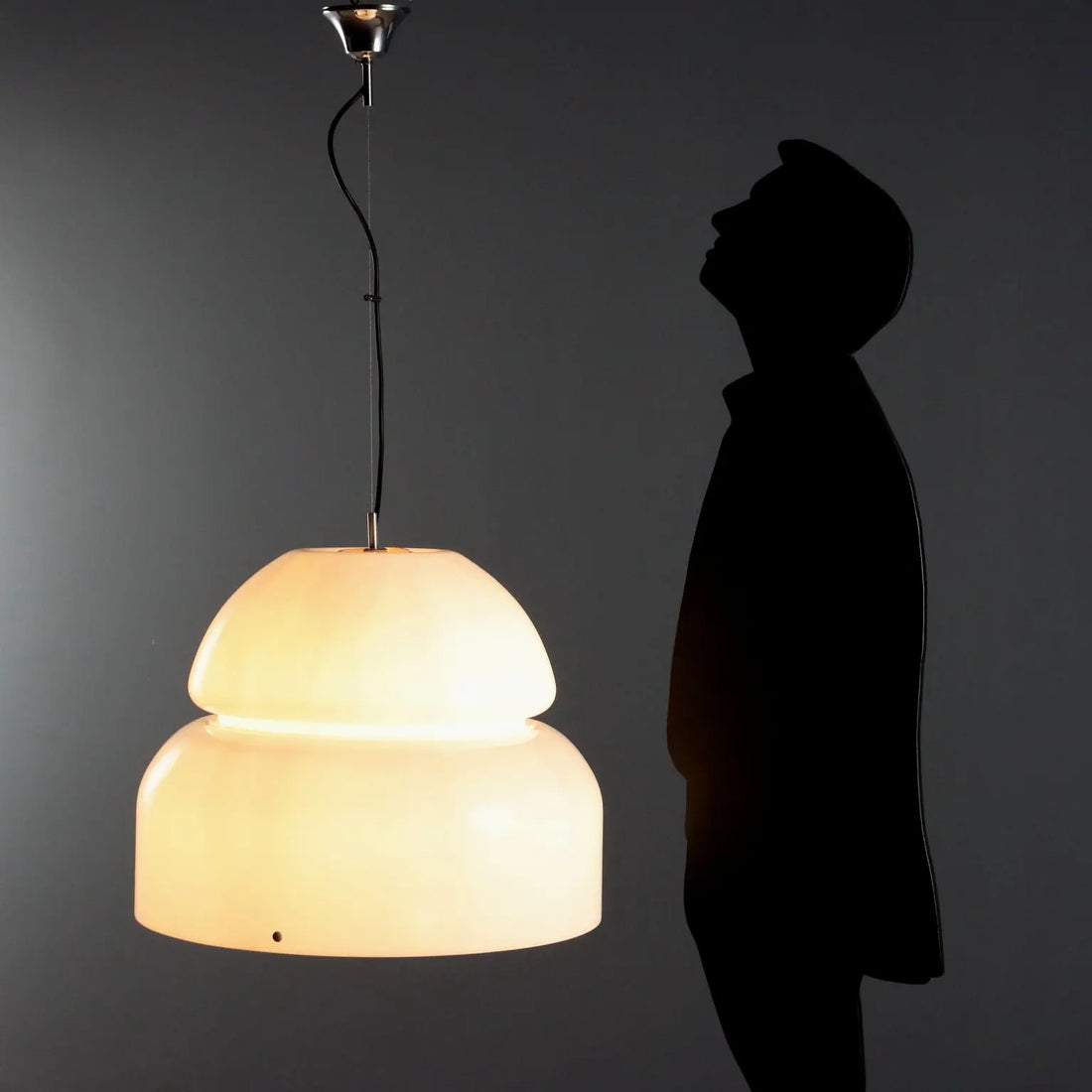 Vintage Lamp Methacrylate Design Italy 1960s-1970s