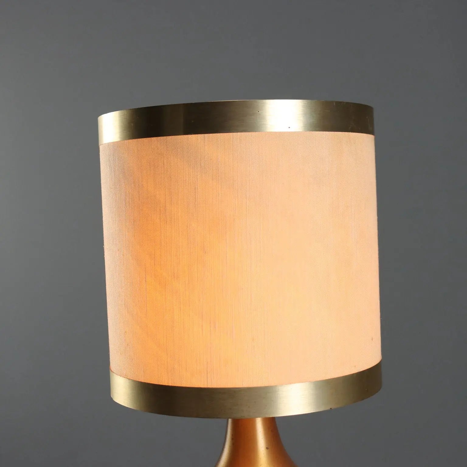 Vintage Table Lamps Brass Design Italy 1970s
