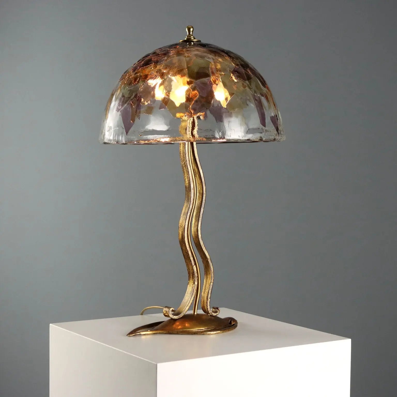 Vintage Lamp La Murrina Murano Glass Design 1980s-1990s