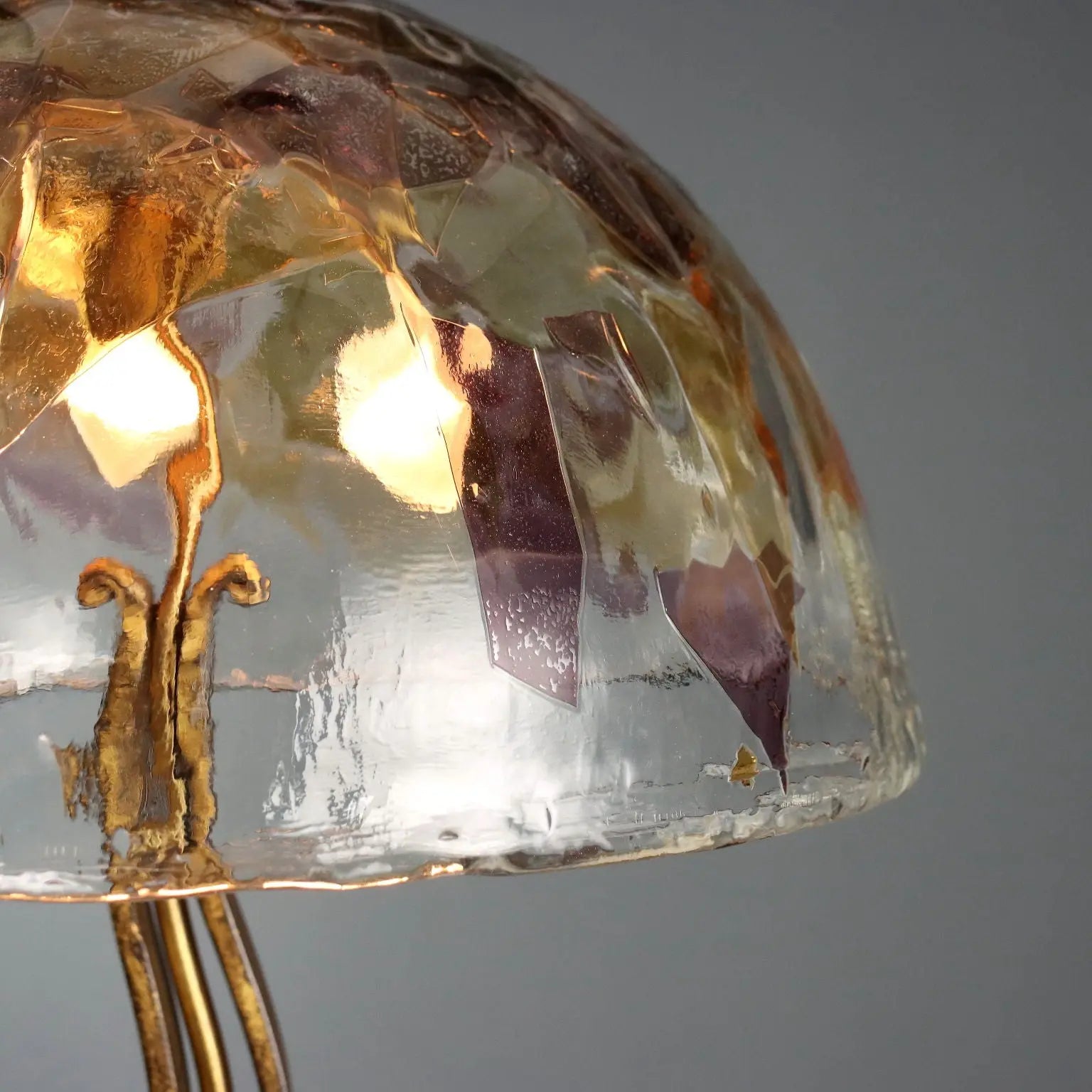 Vintage Lamp La Murrina Murano Glass Design 1980s-1990s
