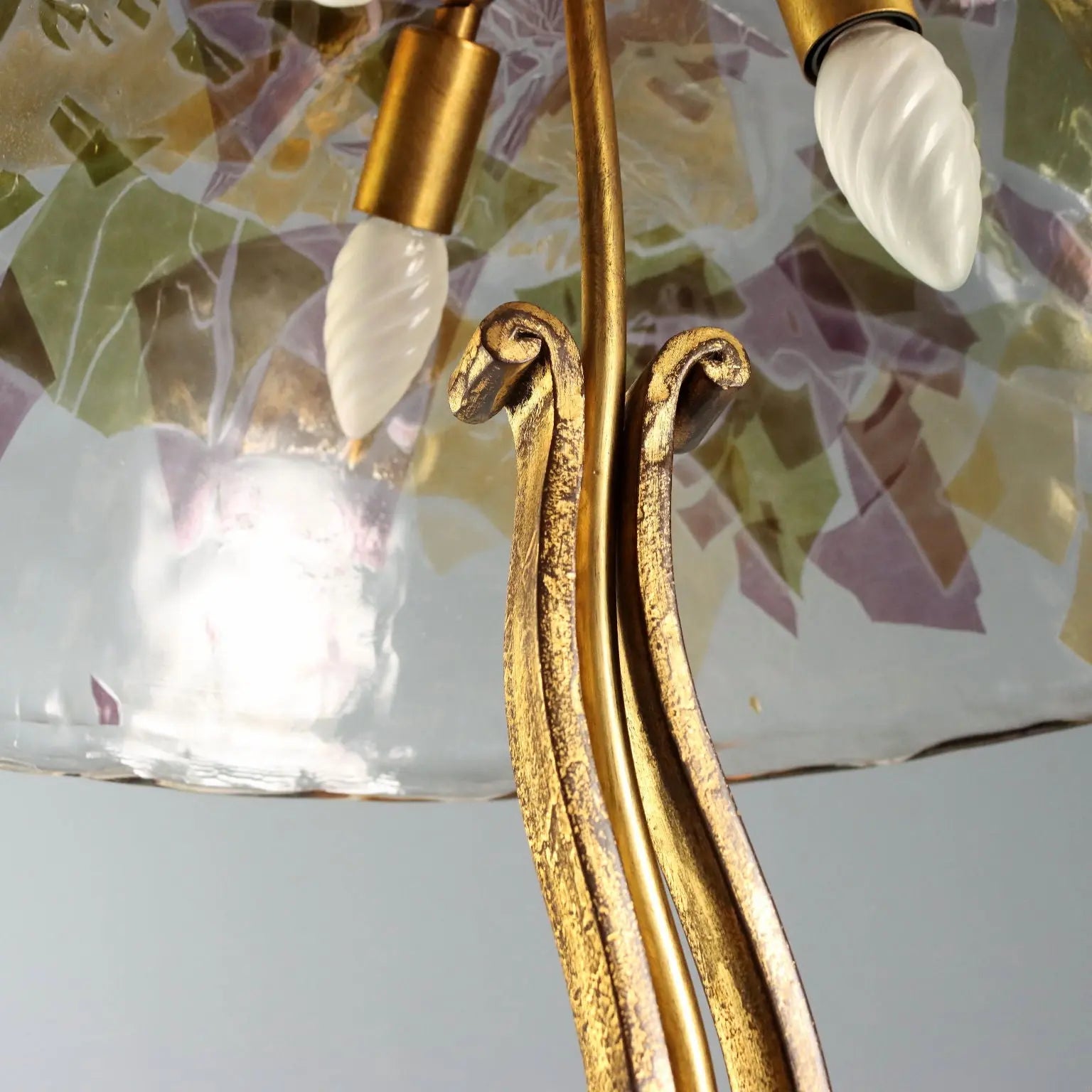 Vintage Lamp La Murrina Murano Glass Design 1980s-1990s