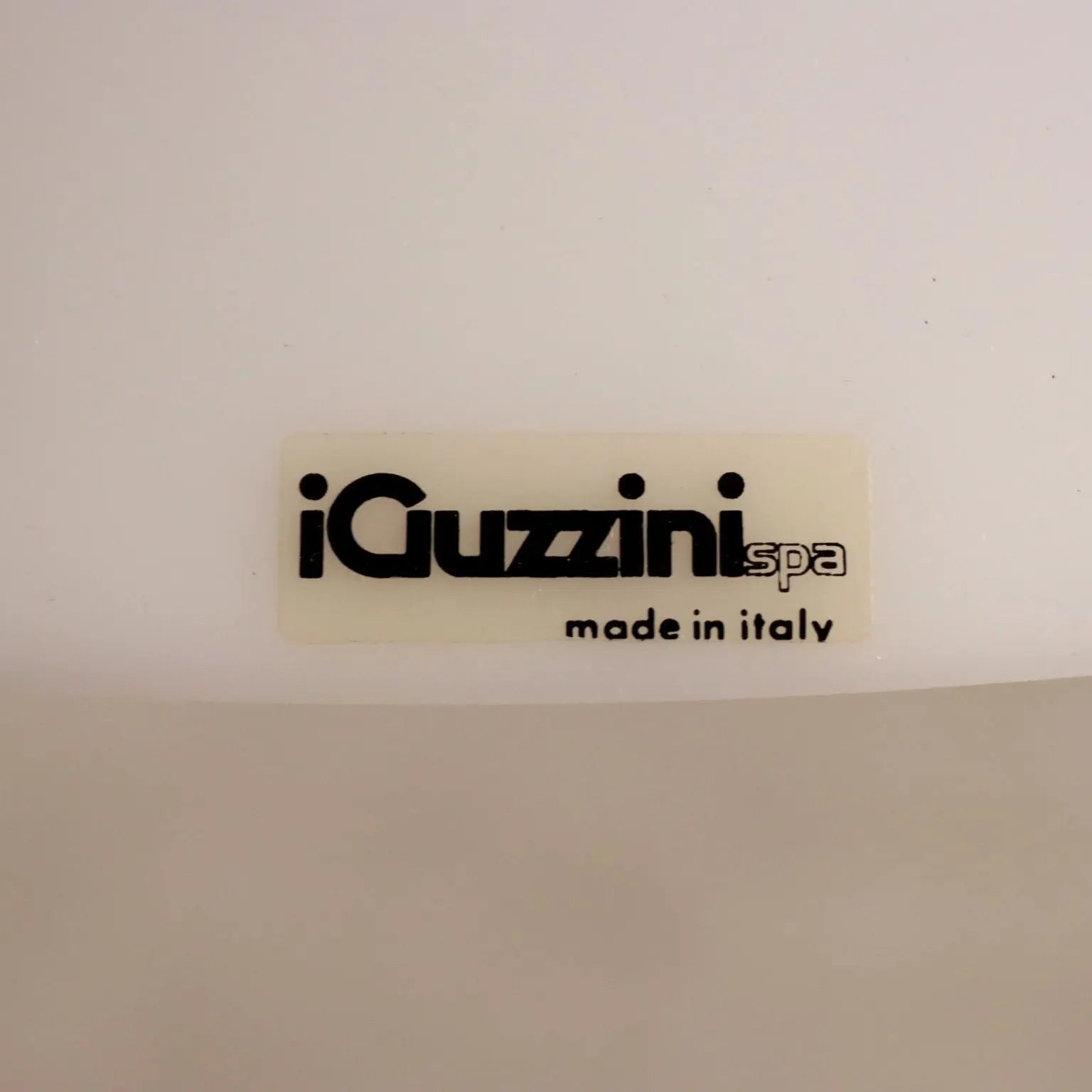 IGuzzini Vintage Ceiling Lamp Plastic Design Italy 1970s