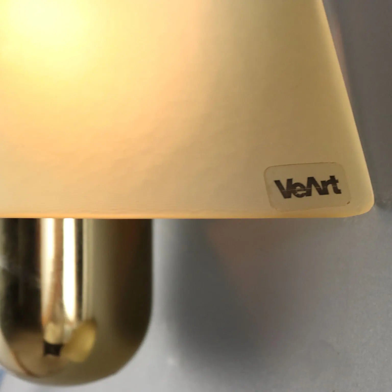 Vintage VeArt Wall Lights Murano Glass Design Italy 1980s
