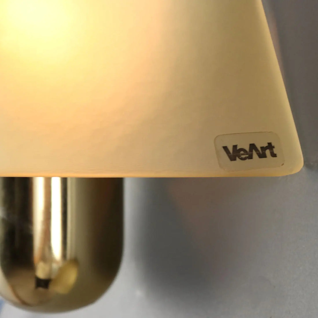 Vintage VeArt Wall Lights Murano Glass Design Italy 1980s