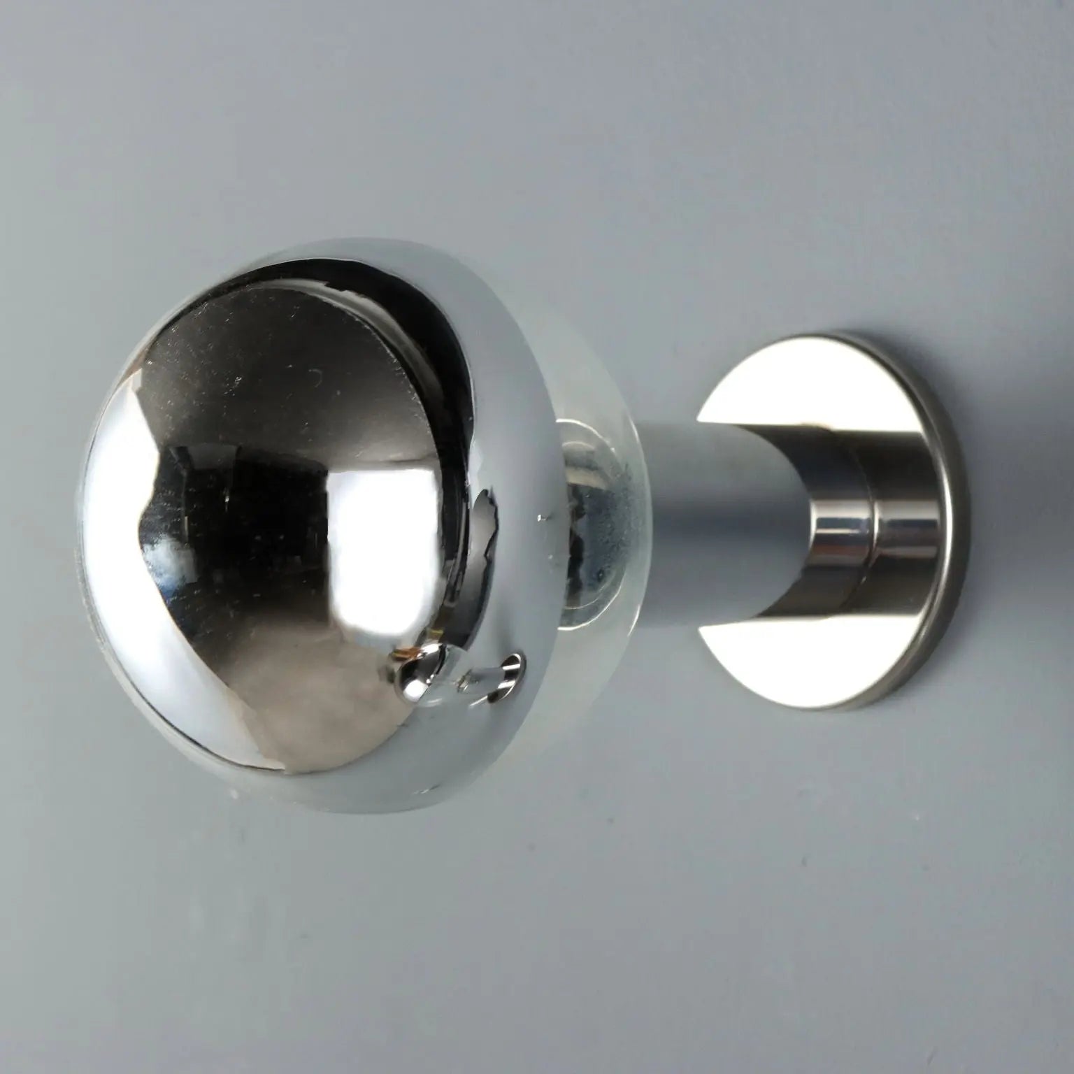 Chrome Space Age Wall Lamps 1960s '70s