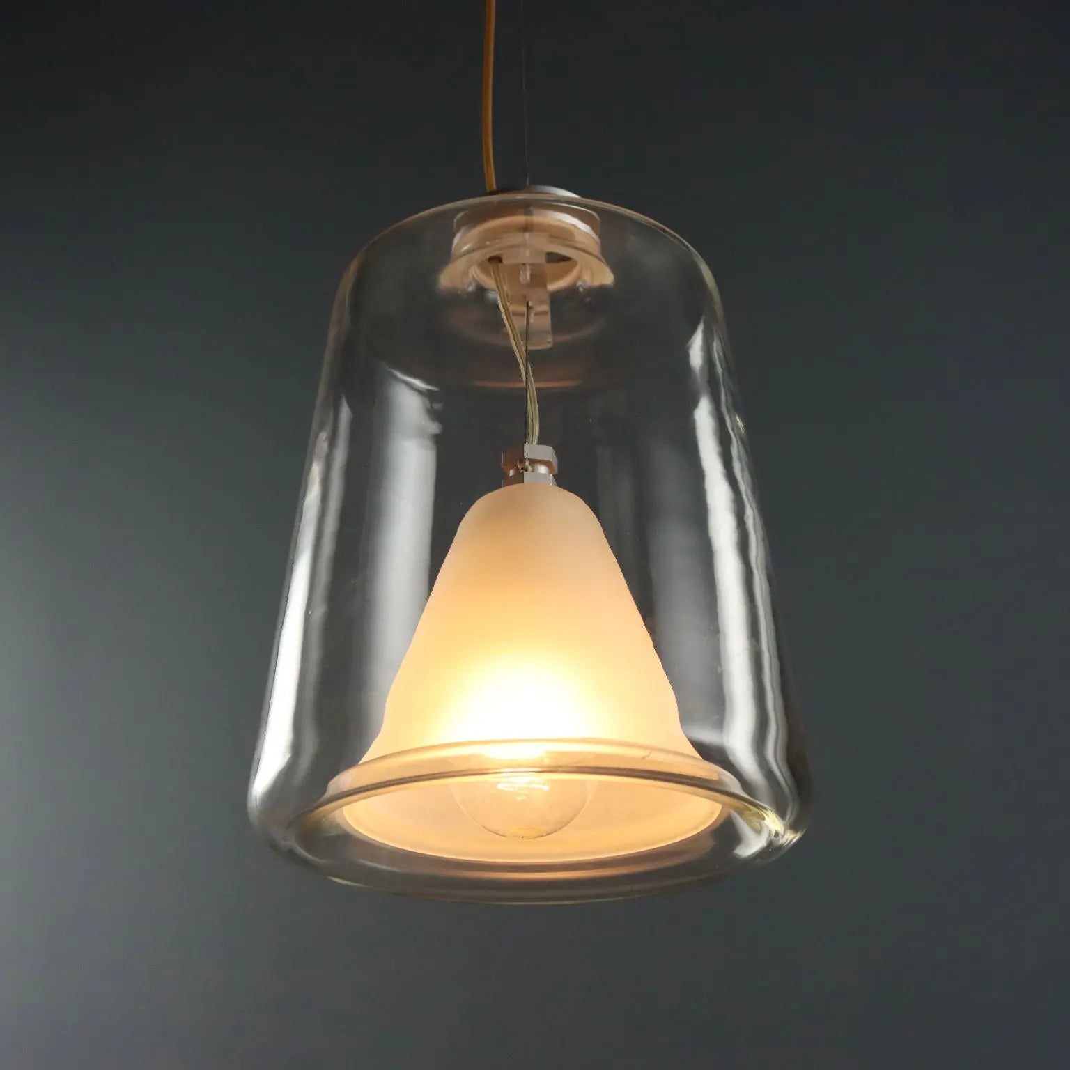Vintage Lamp Oluce Lanternina Design Laudani and Romanelli 2000s