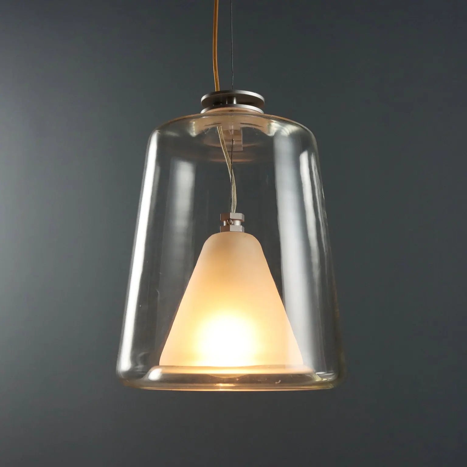 Vintage Lamp Oluce Lanternina Design Laudani and Romanelli 2000s