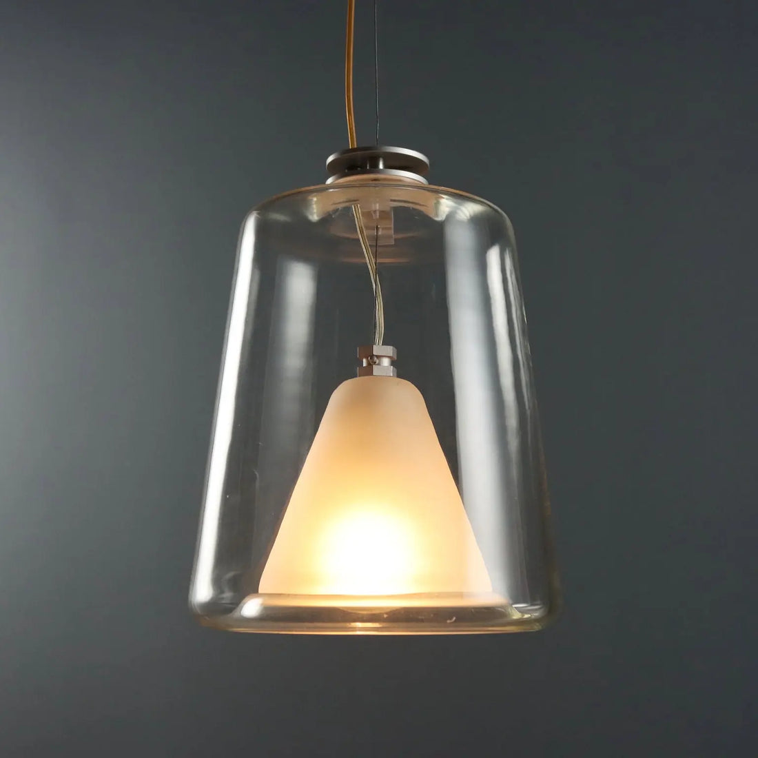 Vintage Lamp Oluce Lanternina Design Laudani and Romanelli 2000s