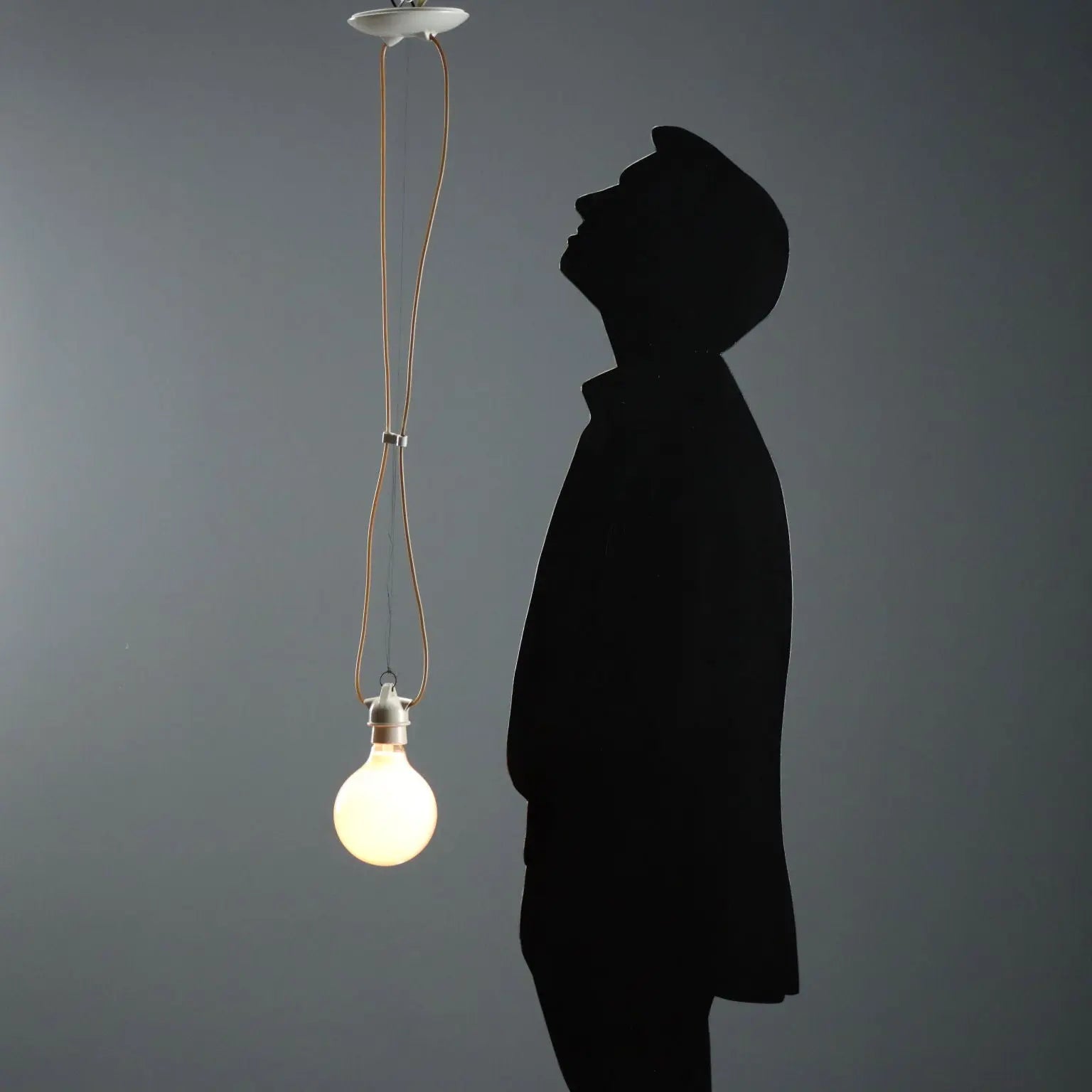 Vintage Lamp Ingo Maurer Design Donato Savoie Ceramic 1980s