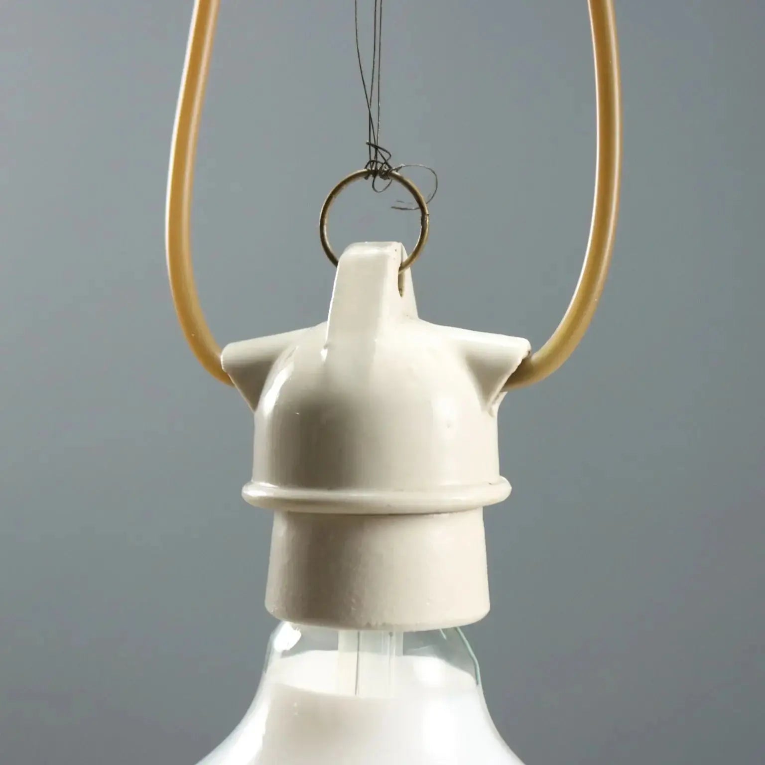 Vintage Lamp Ingo Maurer Design Donato Savoie Ceramic 1980s
