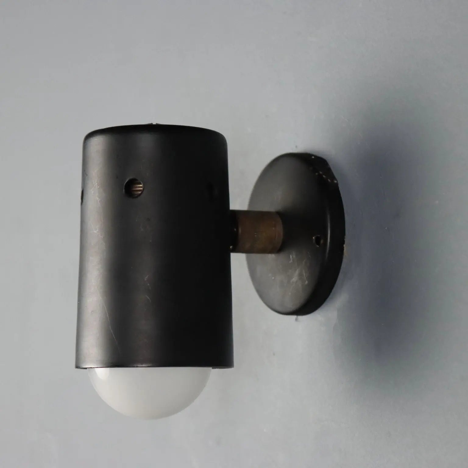 1960s Enameled Metal Wall Lamps