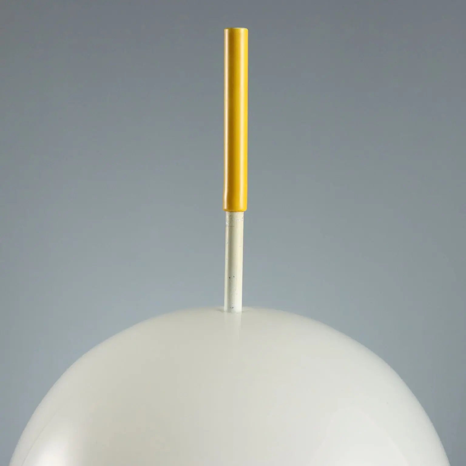 Vintage Table Lamp Glass Double Switch Italy 1970s