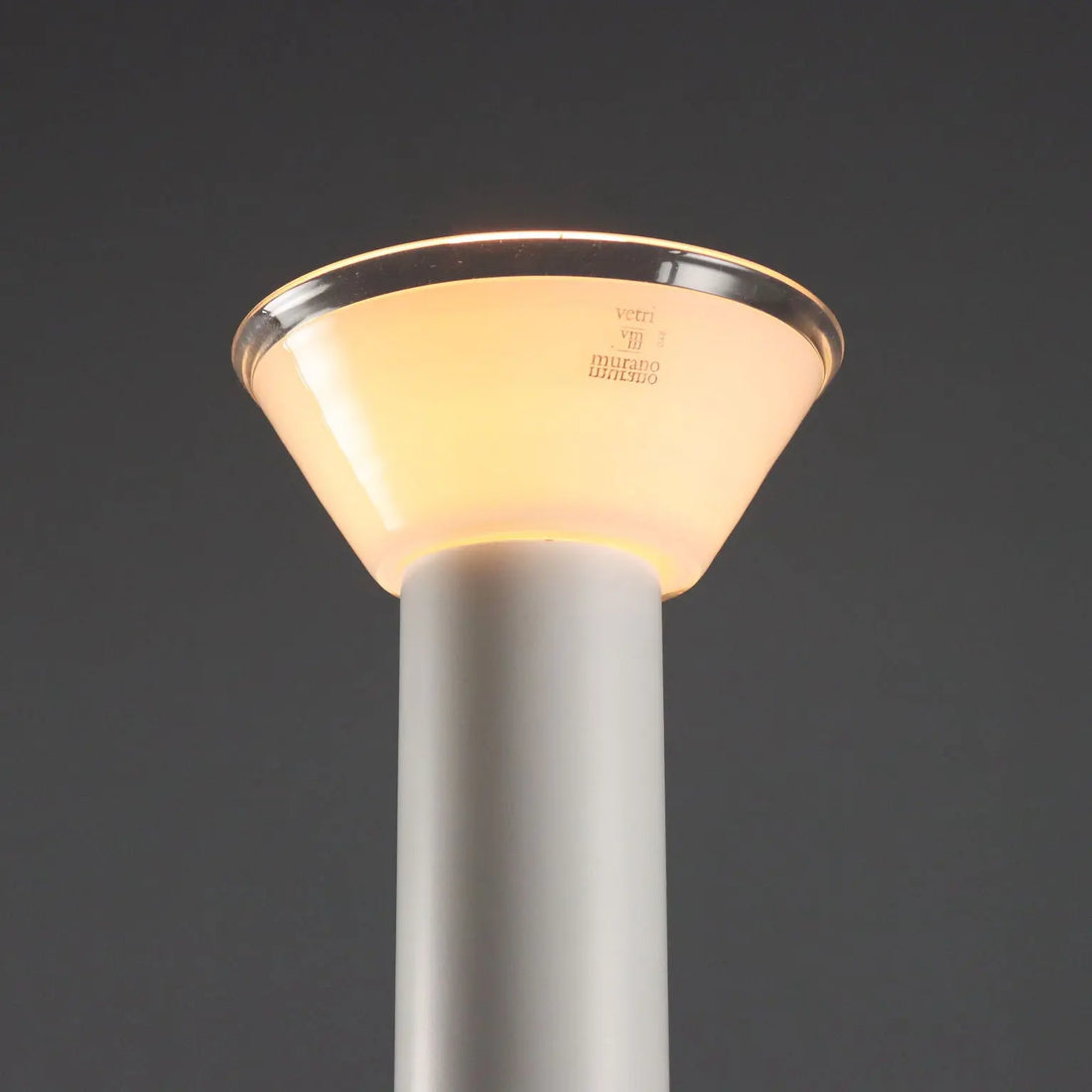 Vintage Floor Lamp Murano Glass Design Italy 1980s-1990s