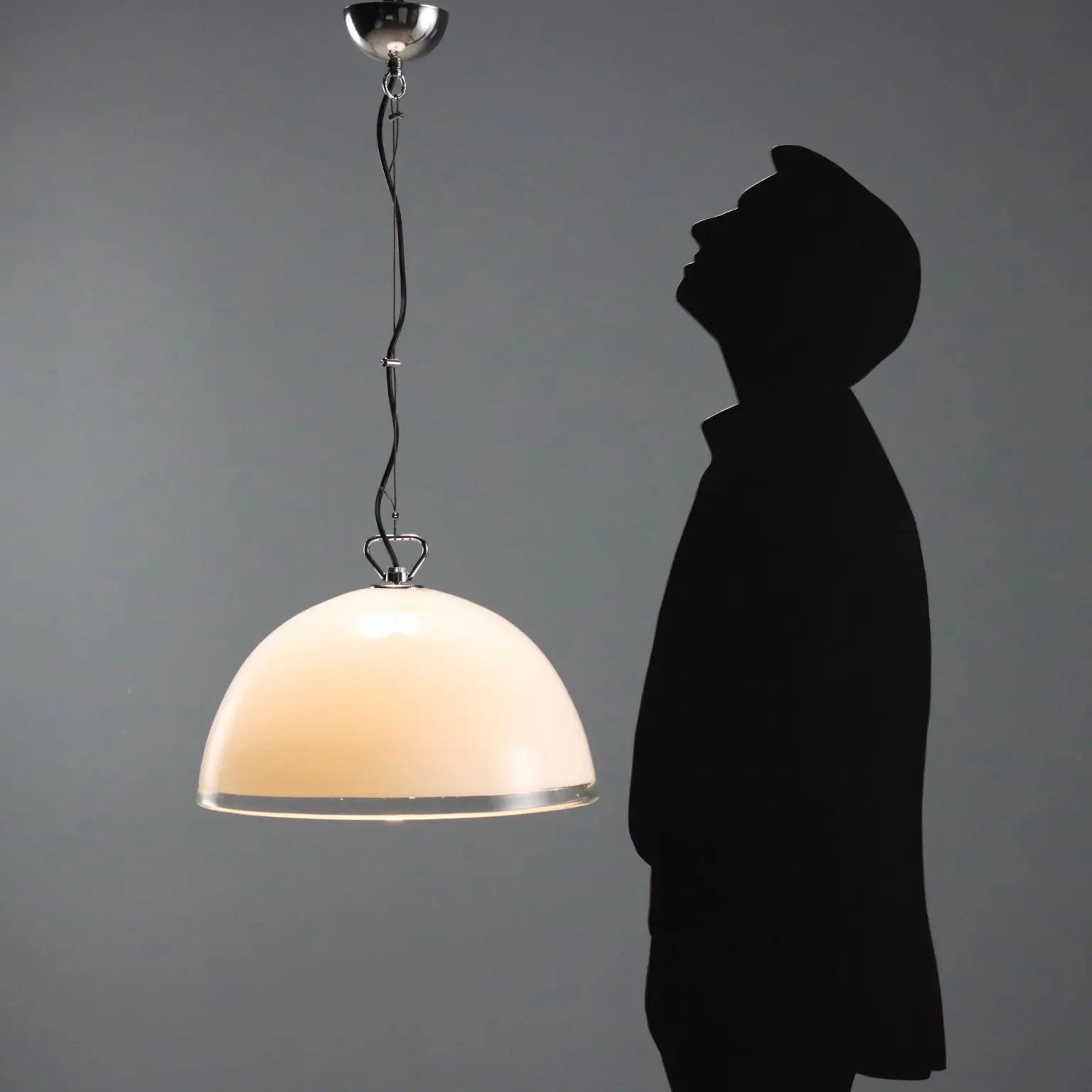 Vintage Lamp Artemide Onfale Design Luciano Vistosi Italy 1980s