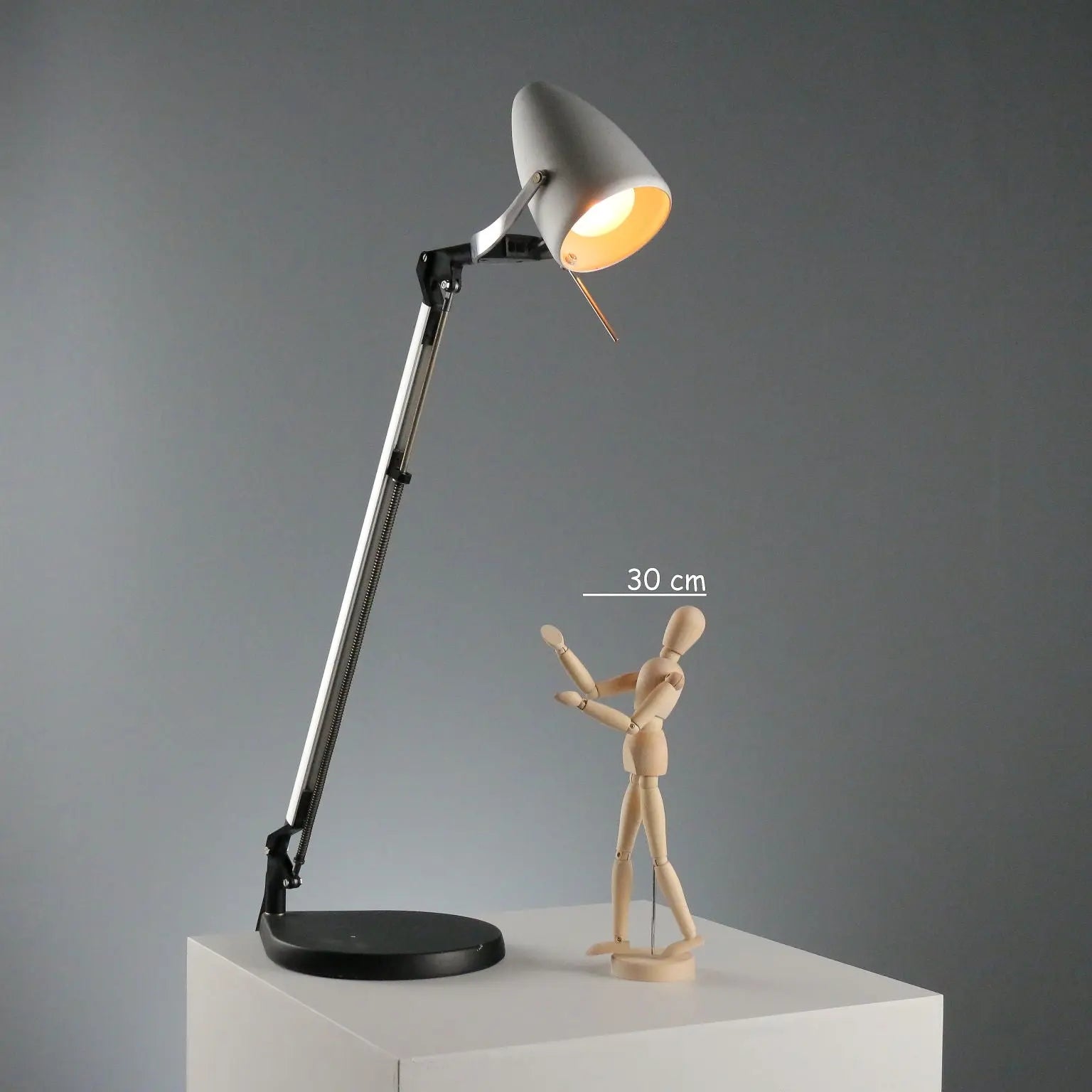 Vintage Table Lamp Quattrifoglio Design Kulhaneck and Hasuike 1990s 