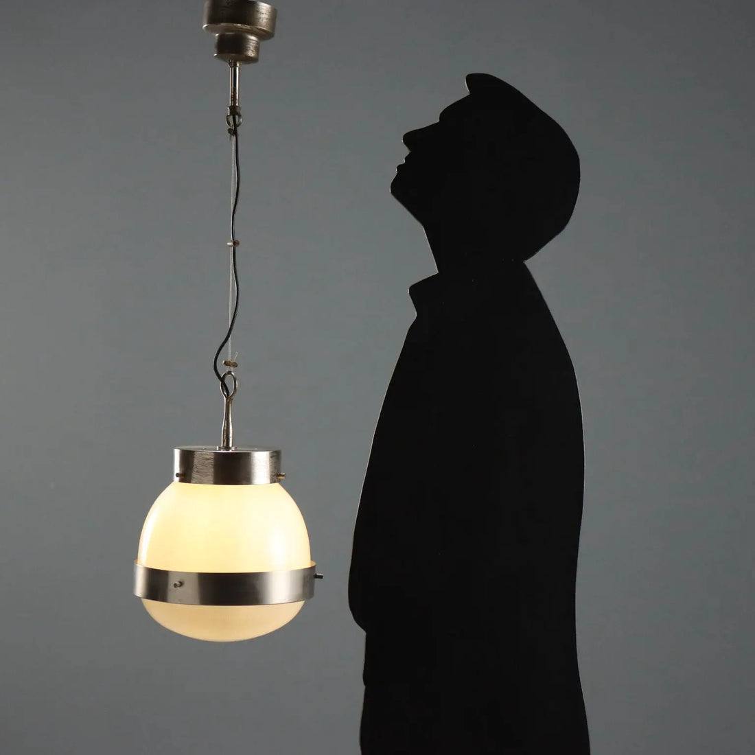 Vintage Lamp Artemide Delta Design Sergio Mazza Italy 1960s