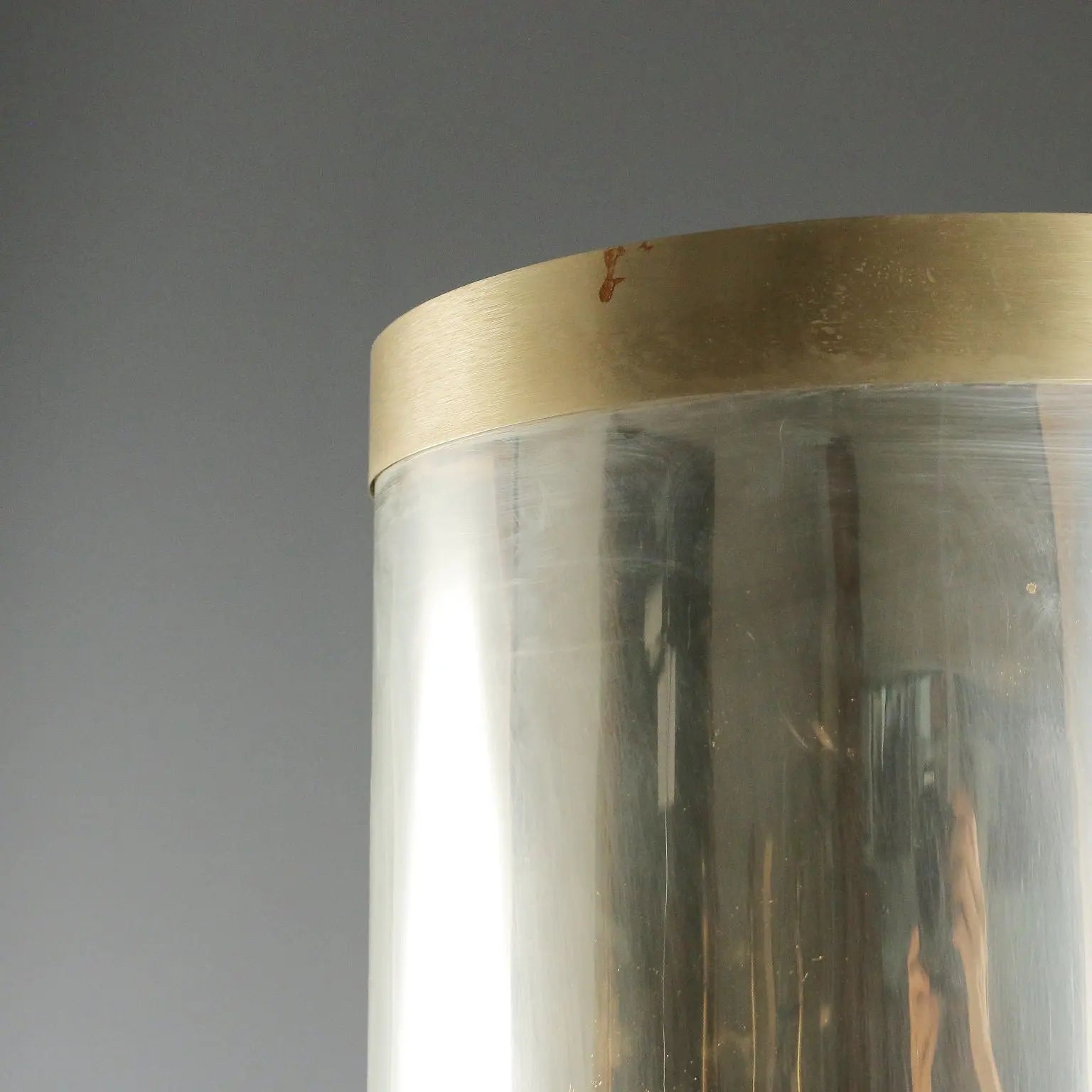 Vintage Table Lamp Aluminium Design Italy 1970s