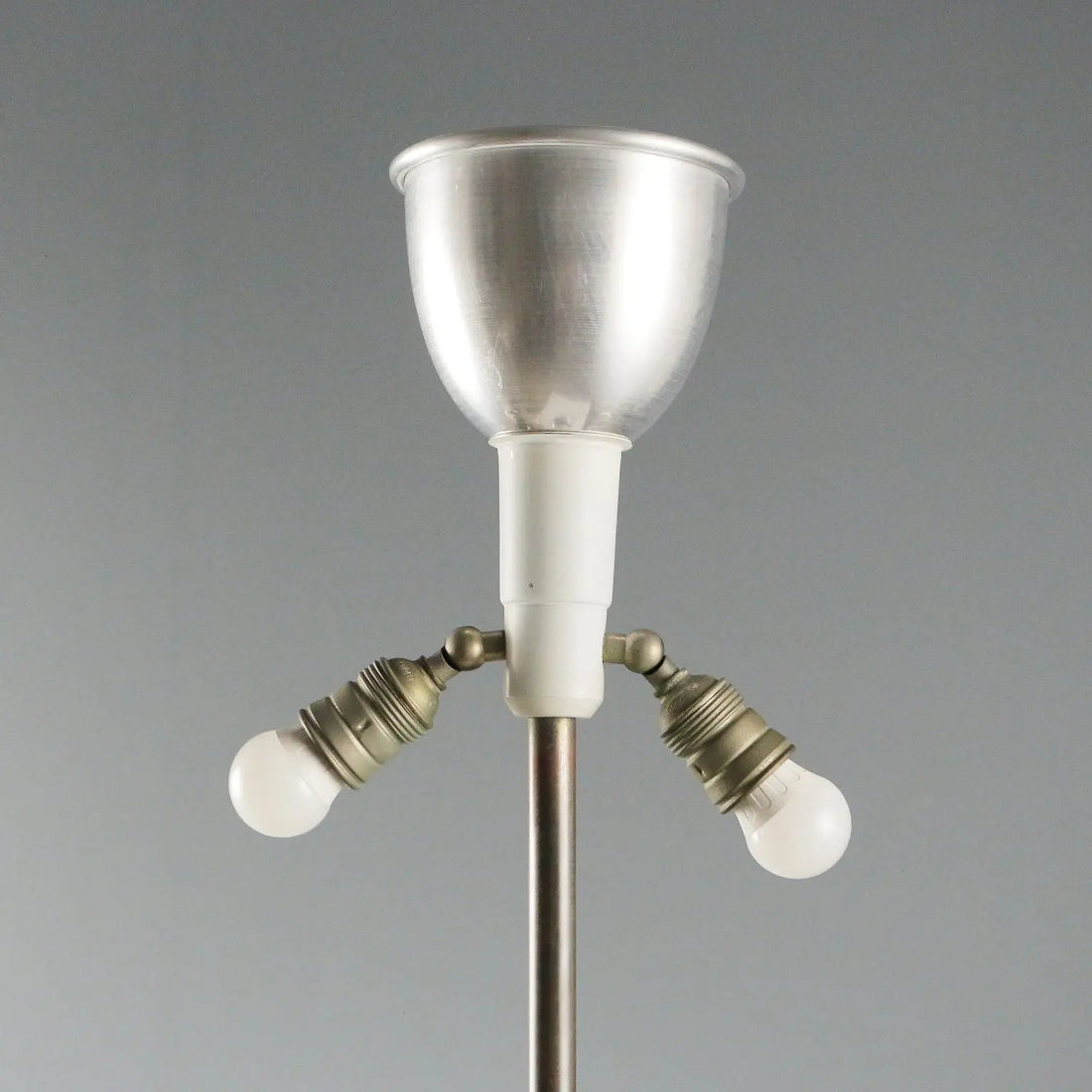 Vintage Table Lamp Aluminium Design Italy 1970s