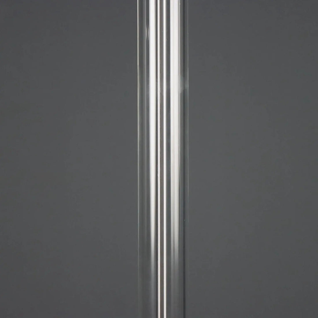 Glass and Metal Floor Lamp with Rotating Diffuser