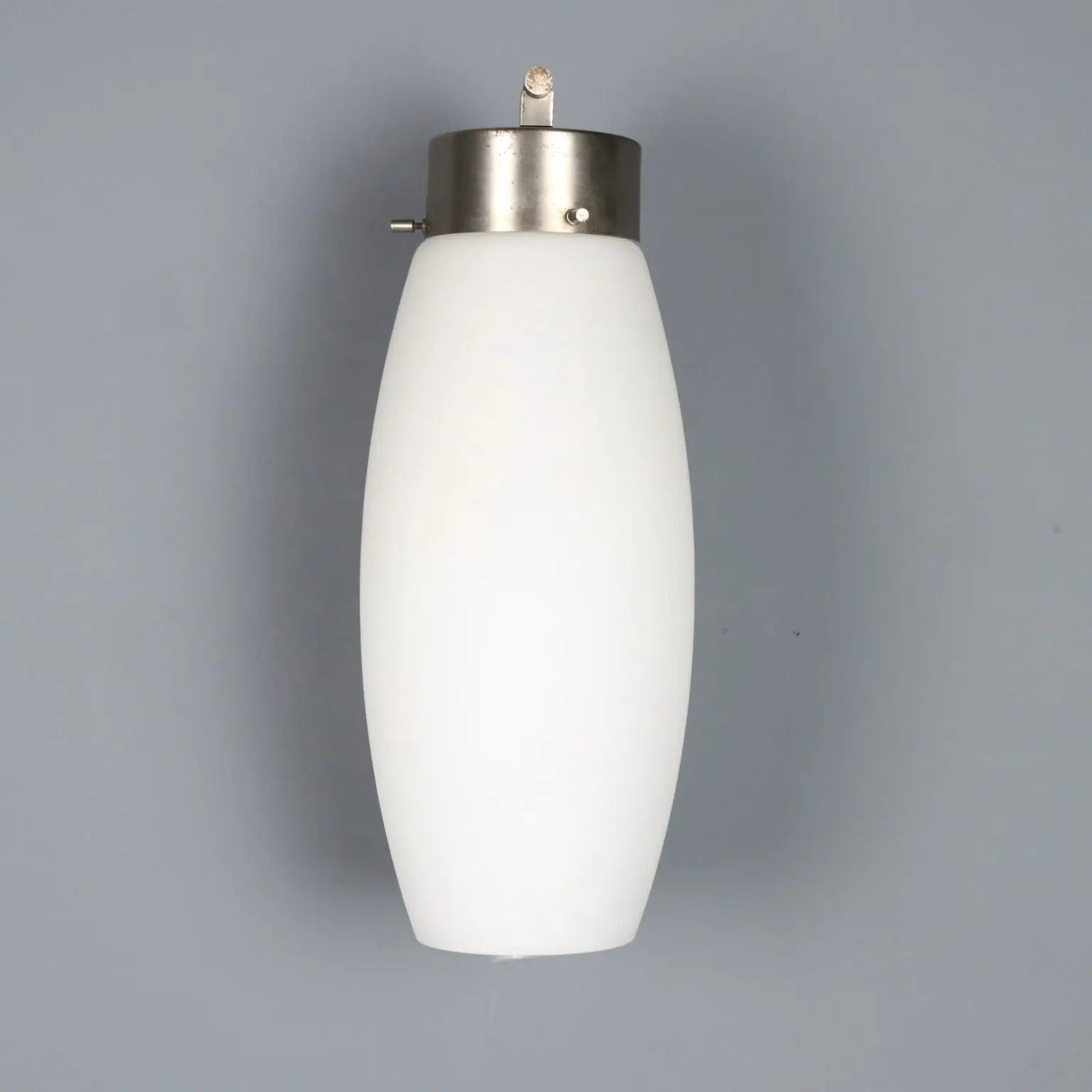 1960s Stilnovo Wall Lamp in Opaline Glass