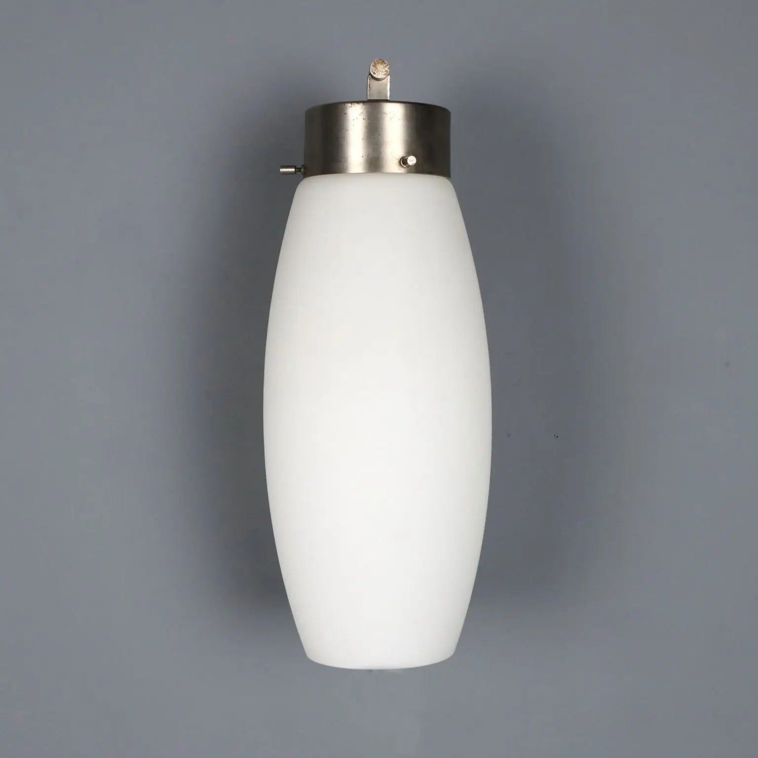 1960s Stilnovo Wall Lamp in Opaline Glass