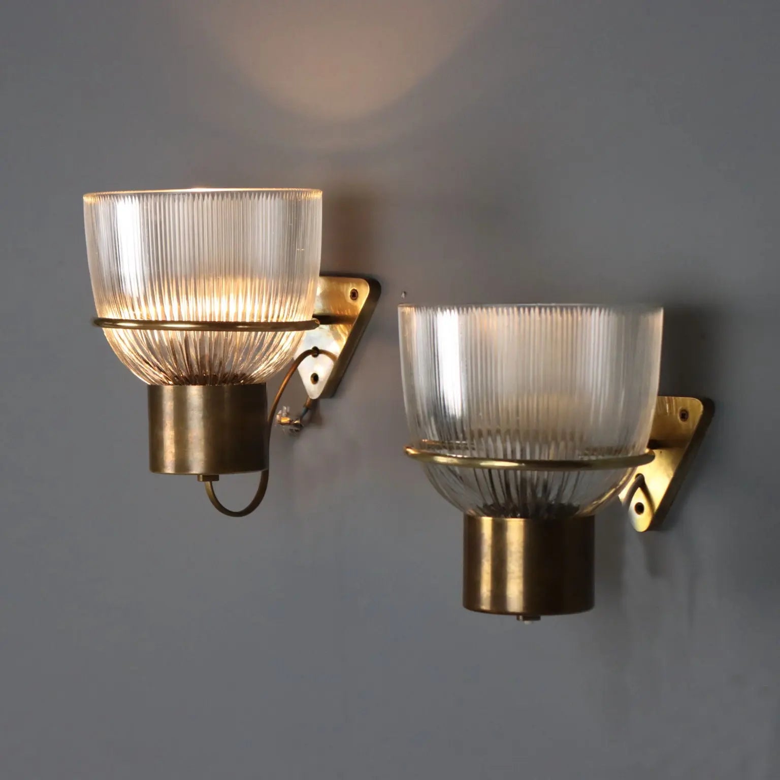 Gardella Style Wall Lamps 1950s 1960s