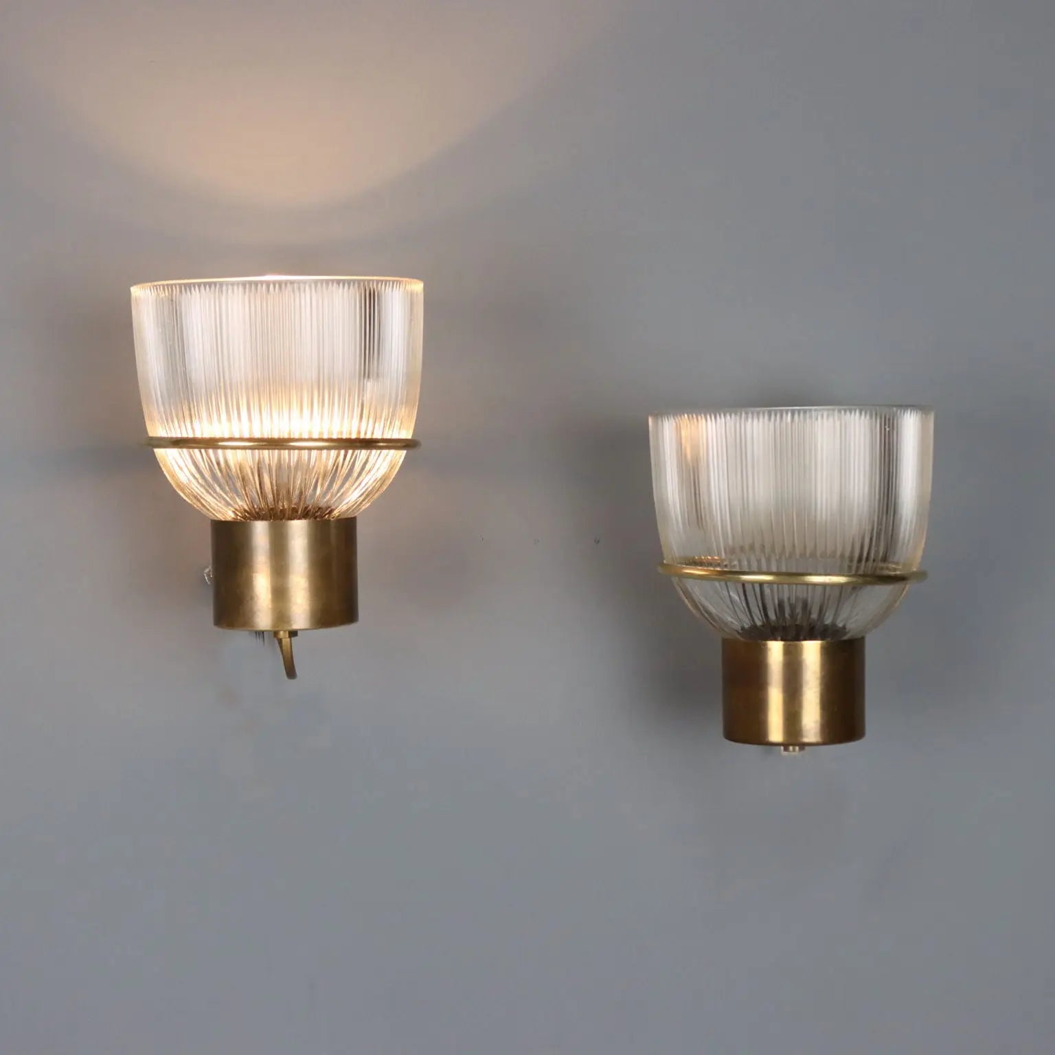 Gardella Style Wall Lamps 1950s 1960s
