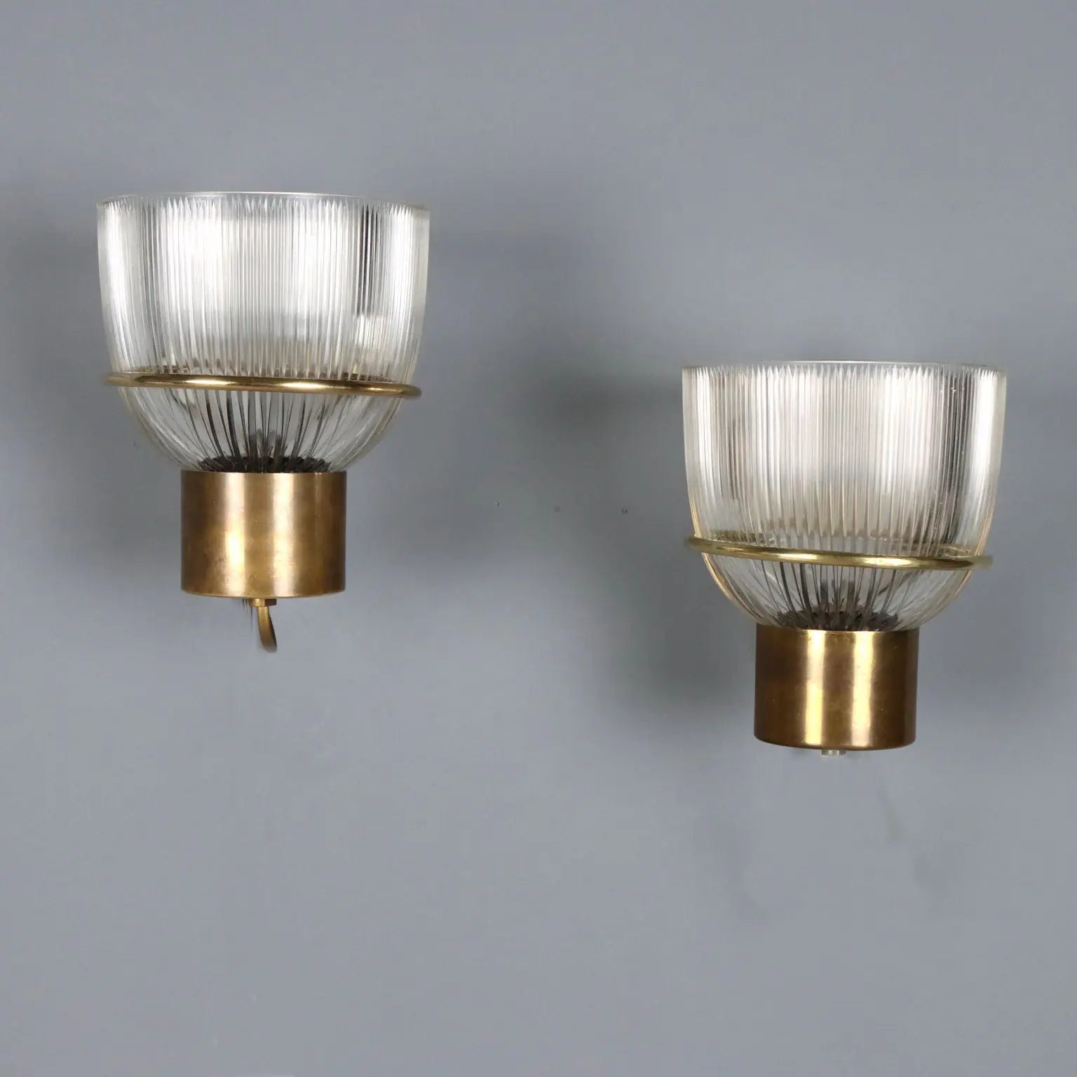 Gardella Style Wall Lamps 1950s 1960s