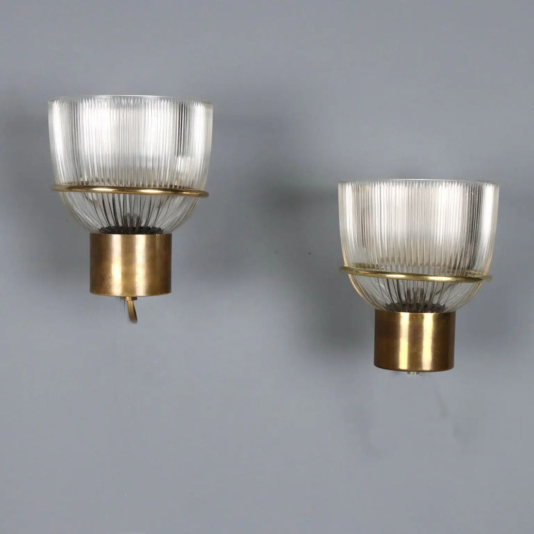 Gardella Style Wall Lamps 1950s 1960s