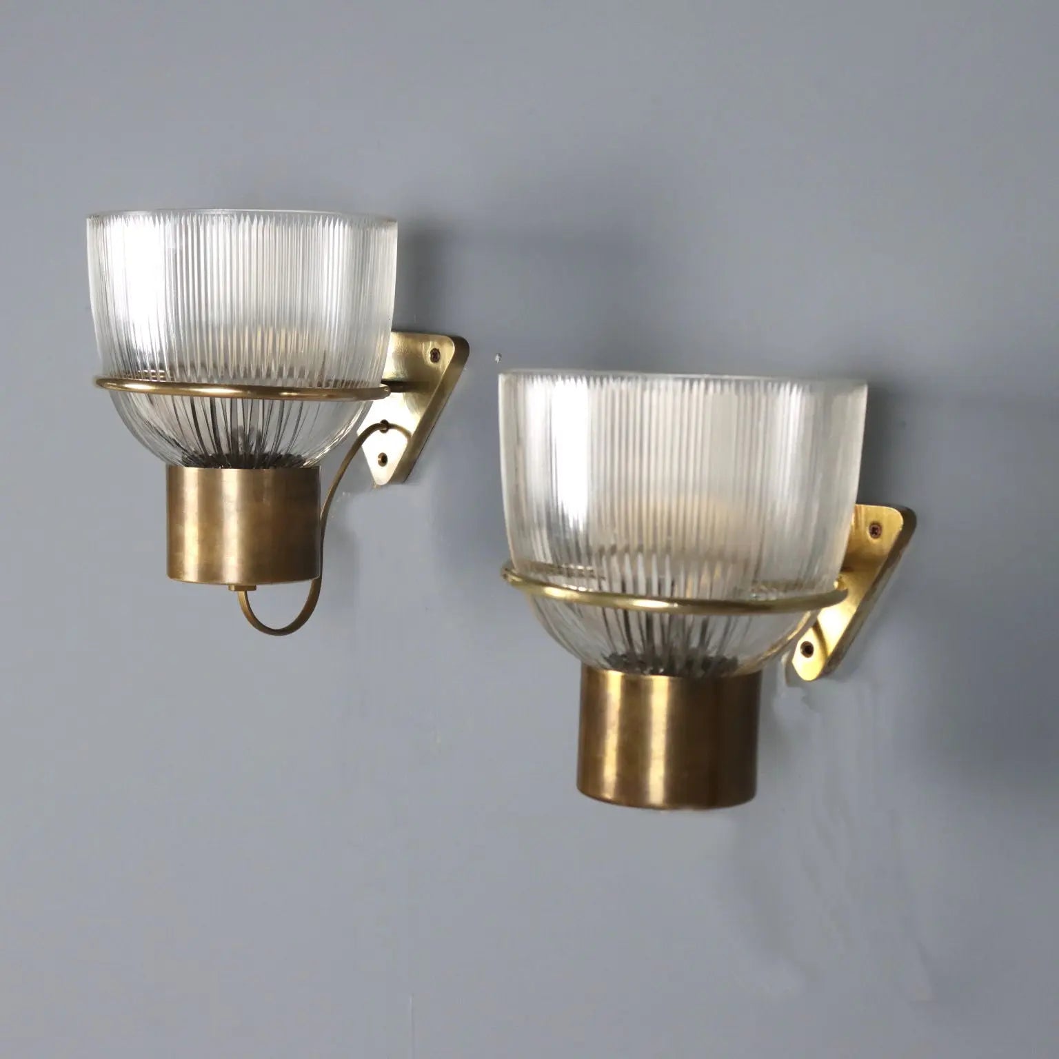 Gardella Style Wall Lamps 1950s 1960s