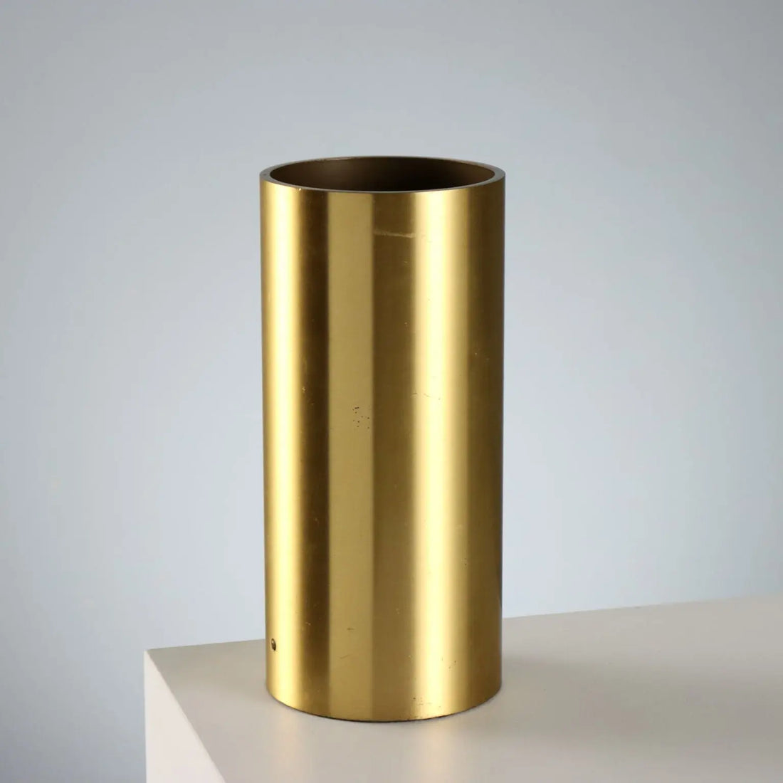 Vintage Table Lamp Brass Minimal Design Italy 1960s-1970s