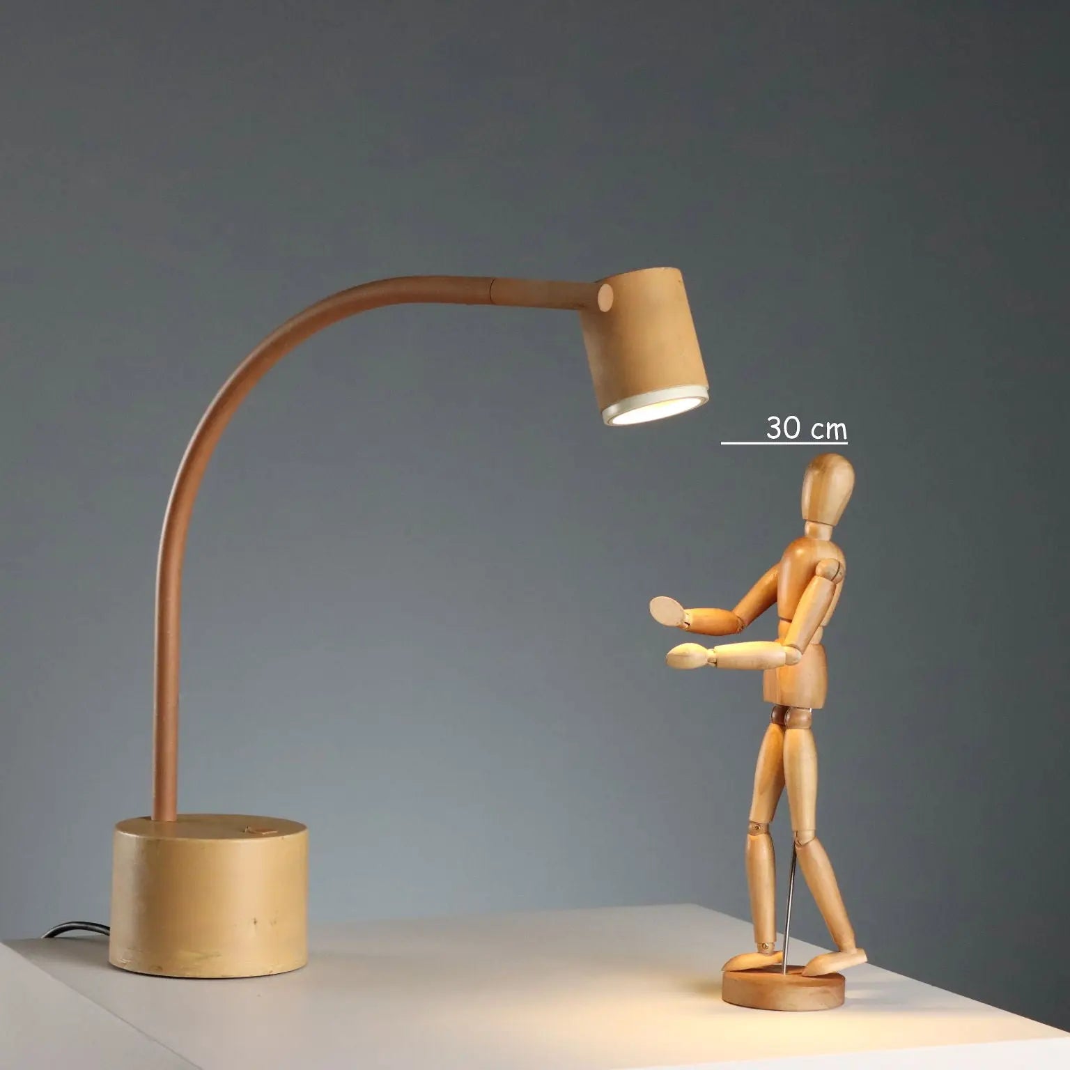 Philips Halo Click 2 Table Lamp Design Ettore Sottsass 1980s