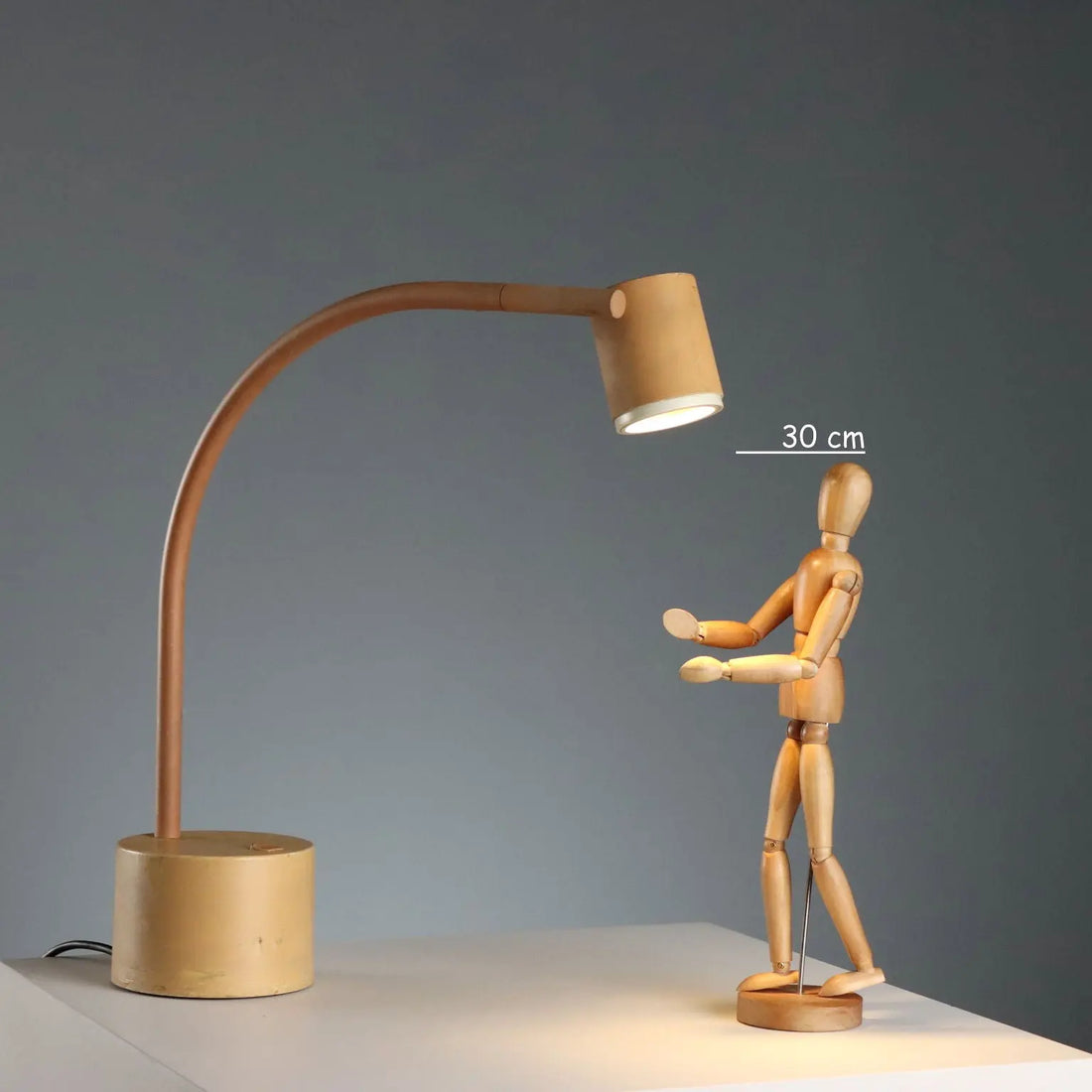 Philips Halo Click 2 Table Lamp Design Ettore Sottsass 1980s