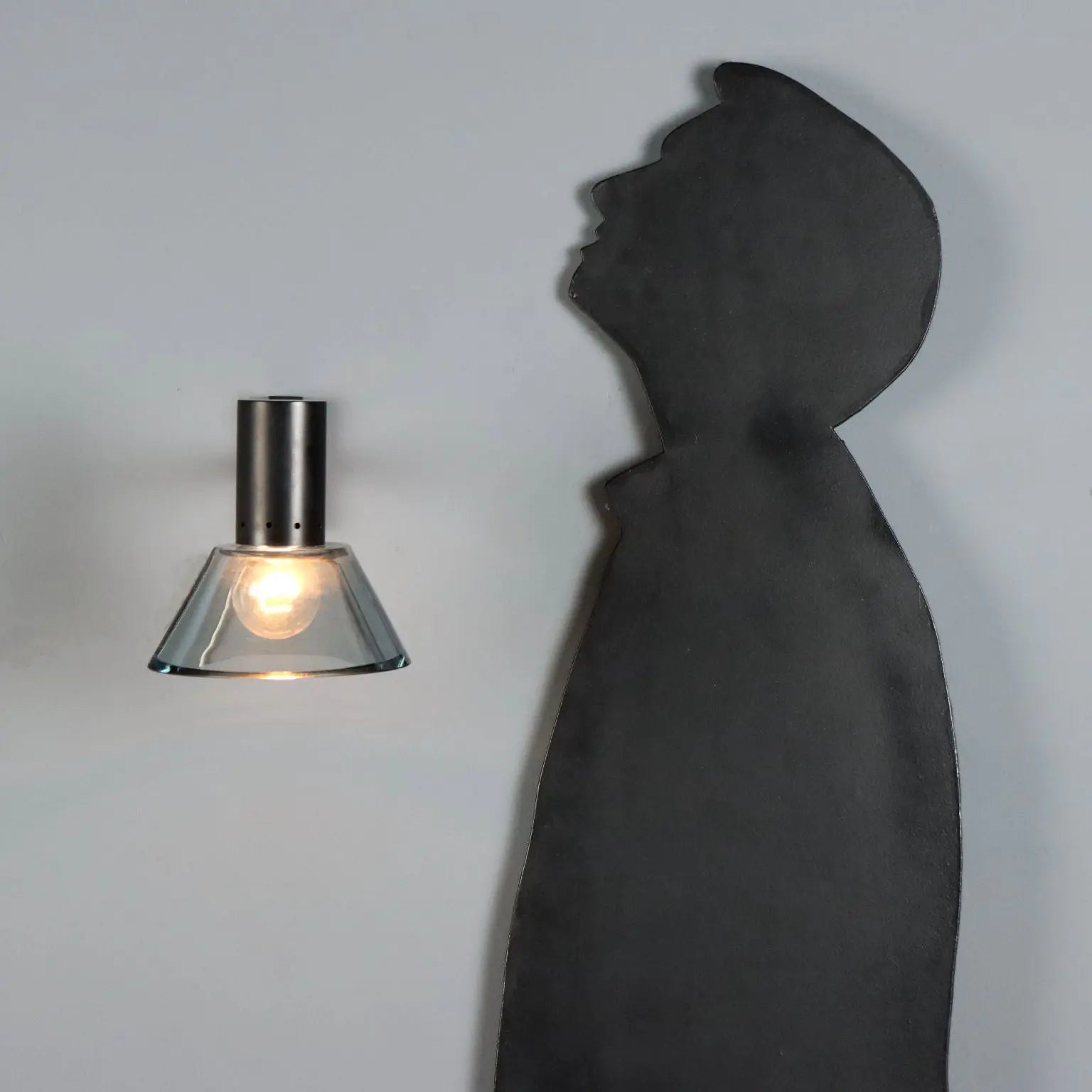 Vintage Wall Lamps Murano Glass Design Italy XX Century