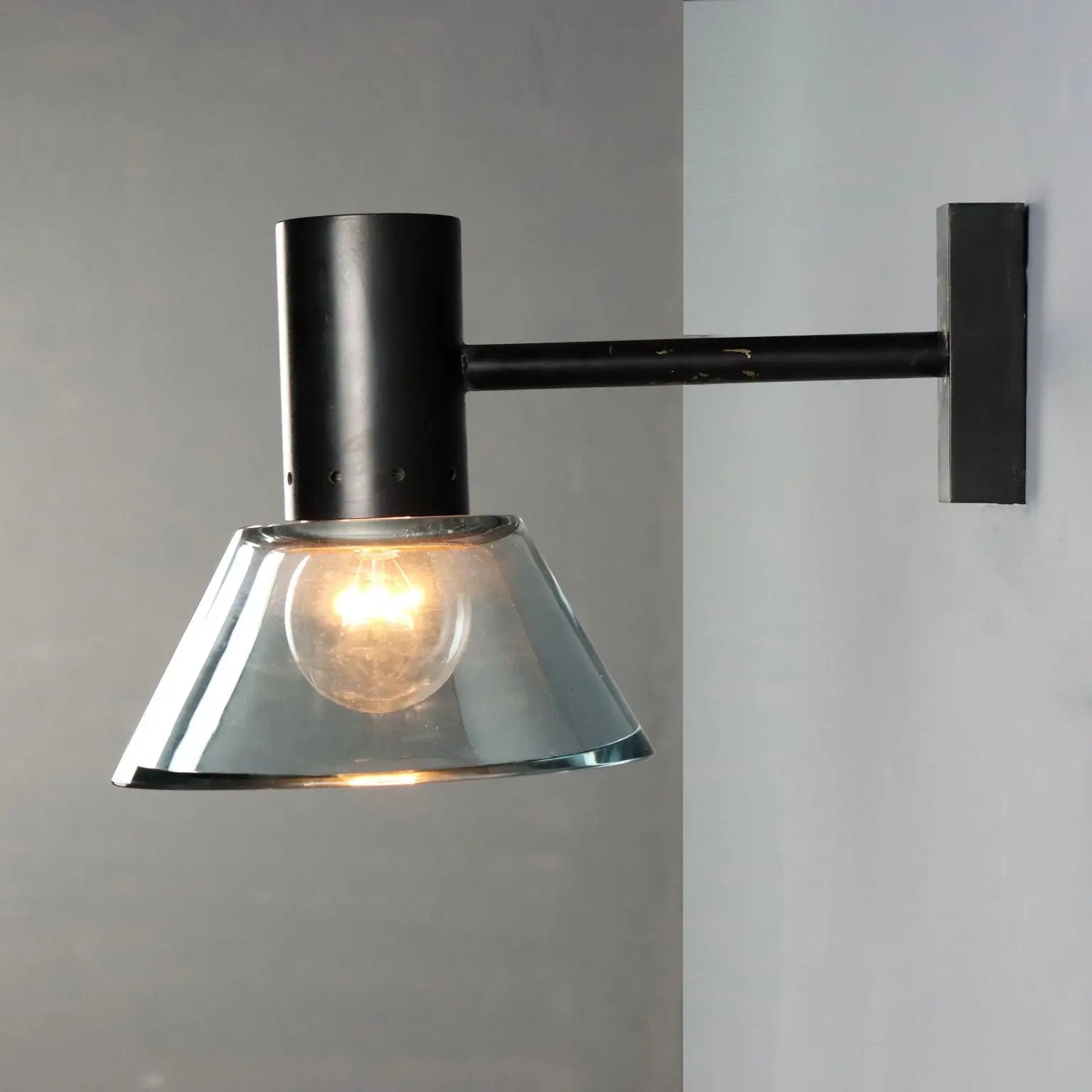 Vintage Wall Lamps Murano Glass Design Italy XX Century