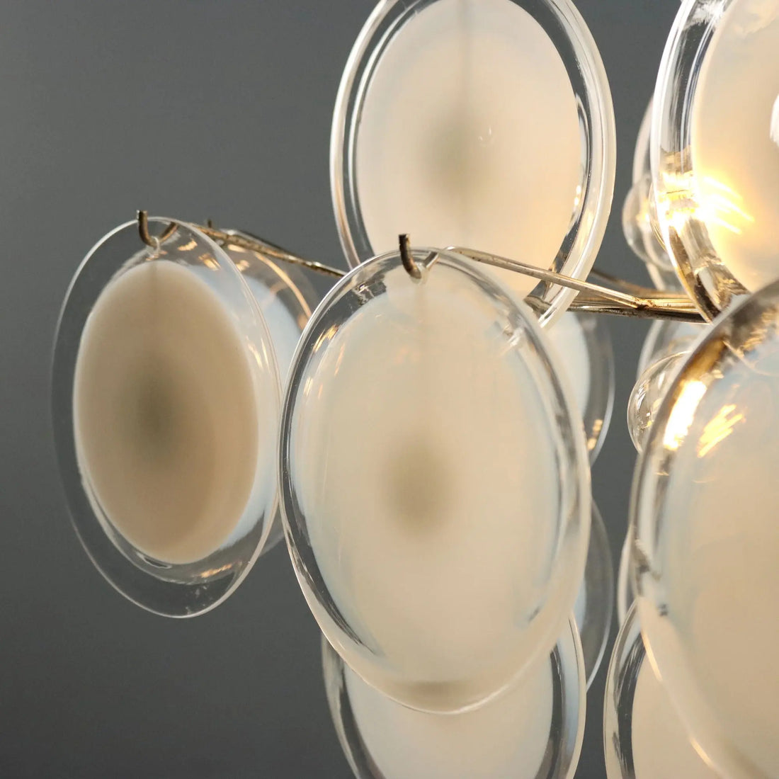 Vintage Ceiling Lamp Murano Glass Design Italy 1970s