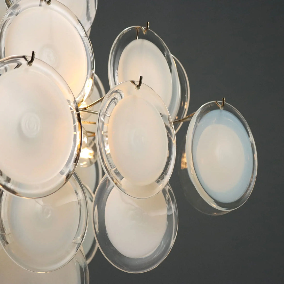 Vintage Ceiling Lamp Murano Glass Design Italy 1970s