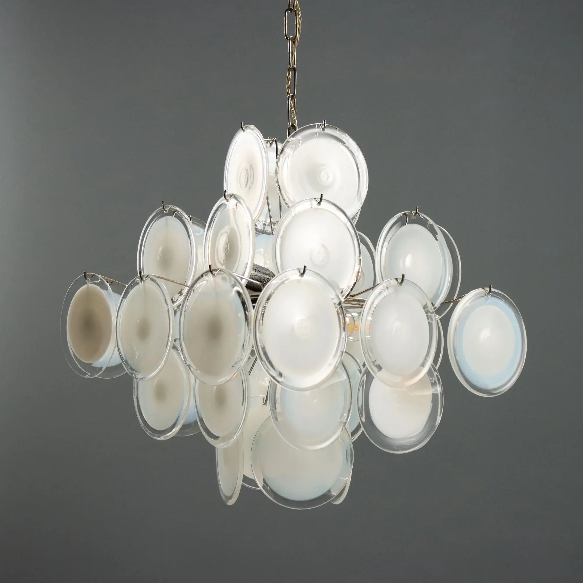 Vintage Ceiling Lamp Murano Glass Design Italy 1970s