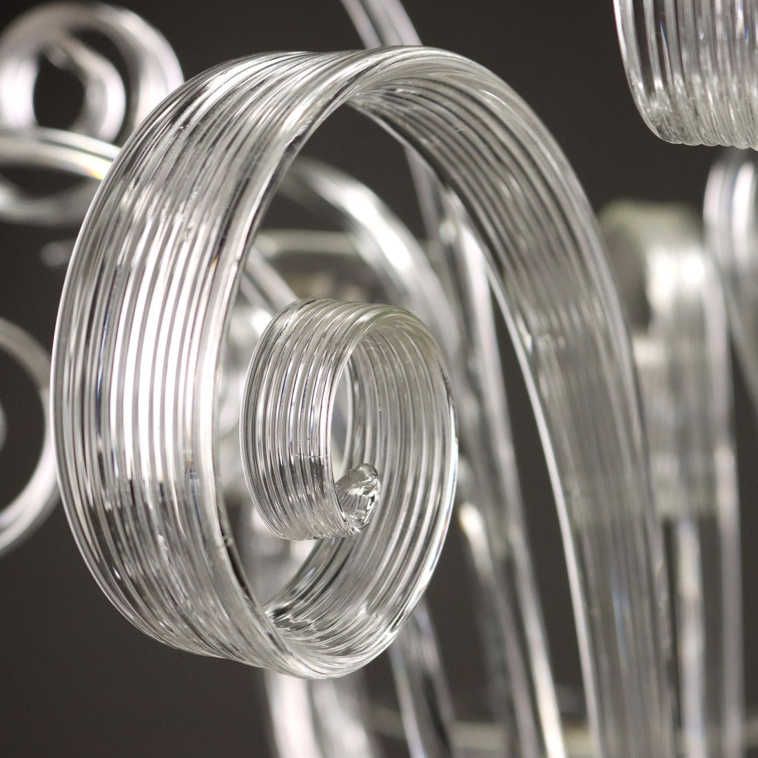 Antique Chandelier Blown Glass 12 Lights Venice Italy XX Century - Murano, XX Century | Modernism  Lighting